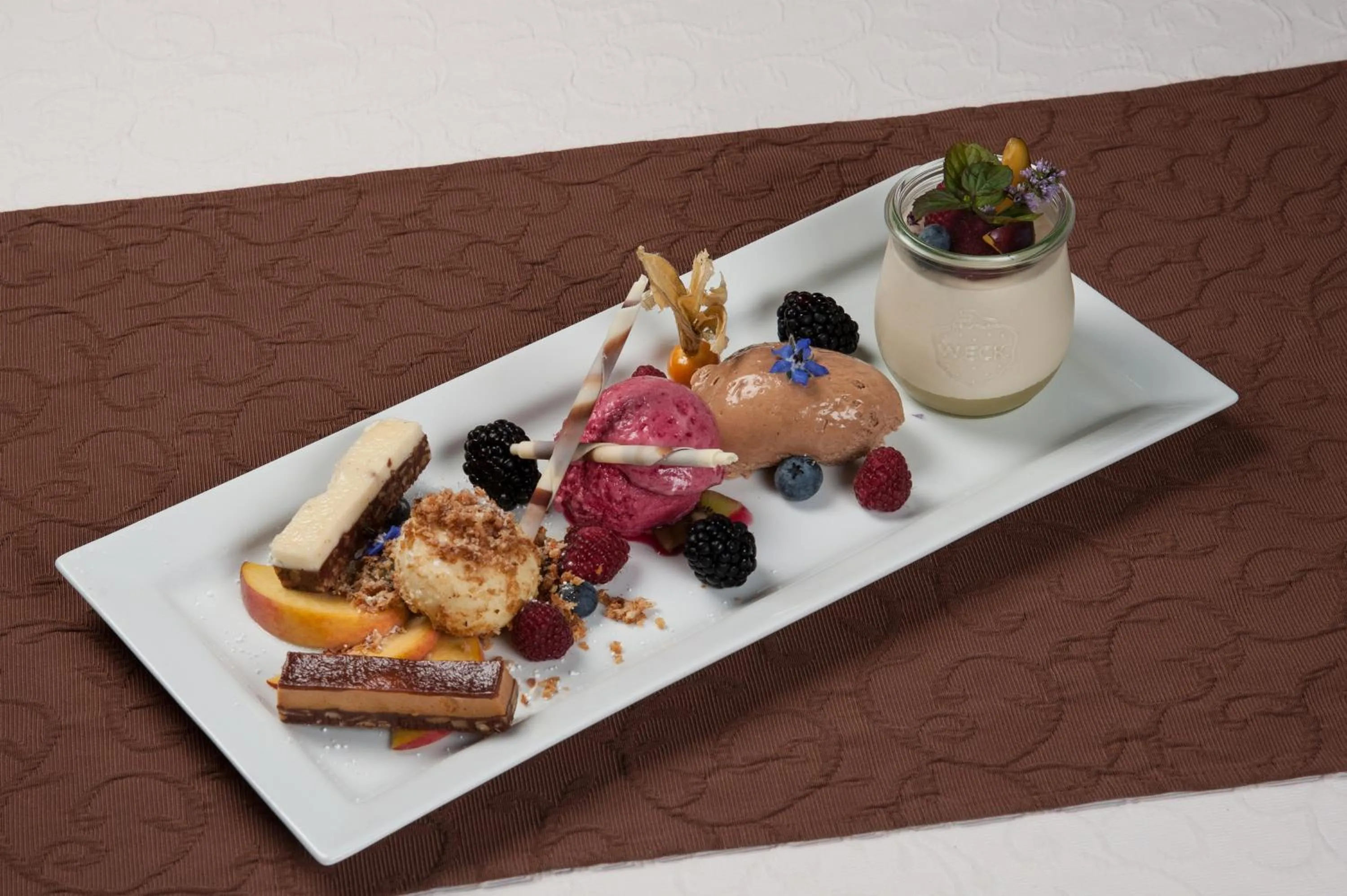 Food close-up in Gasthof & Hotel Goldener Hirsch