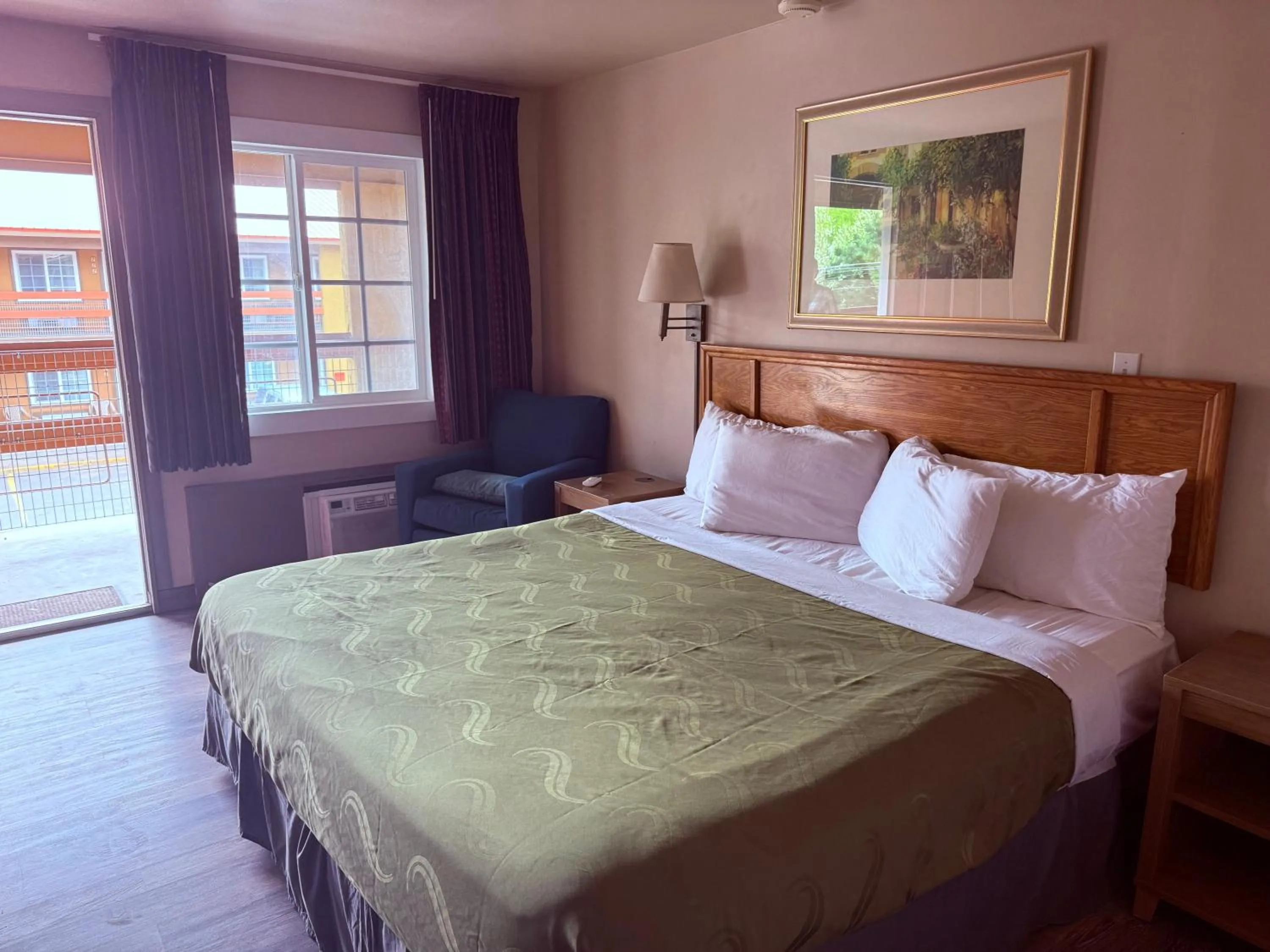 Bed in Adobe Inn Durango