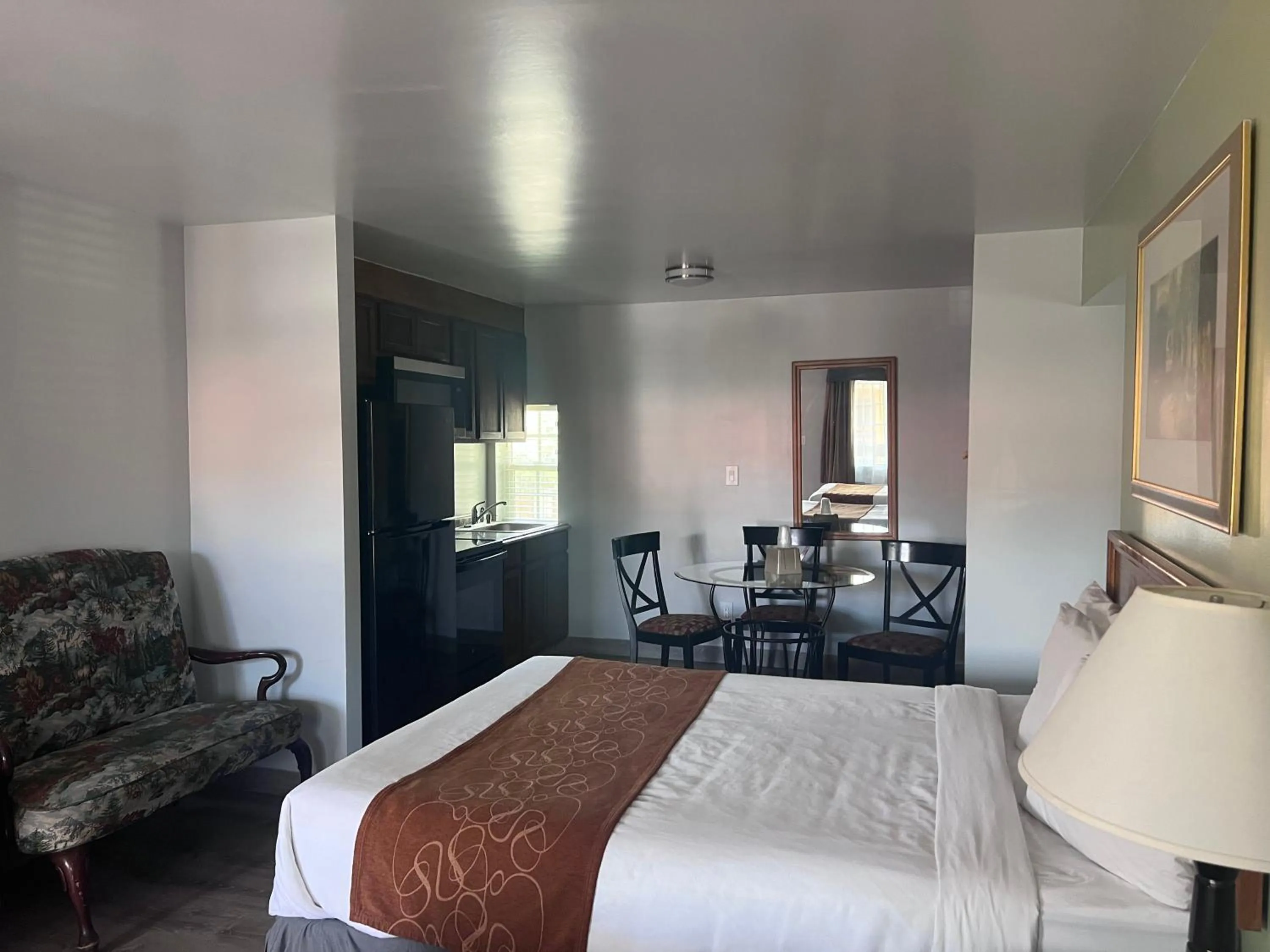 Bed in Adobe Inn Durango