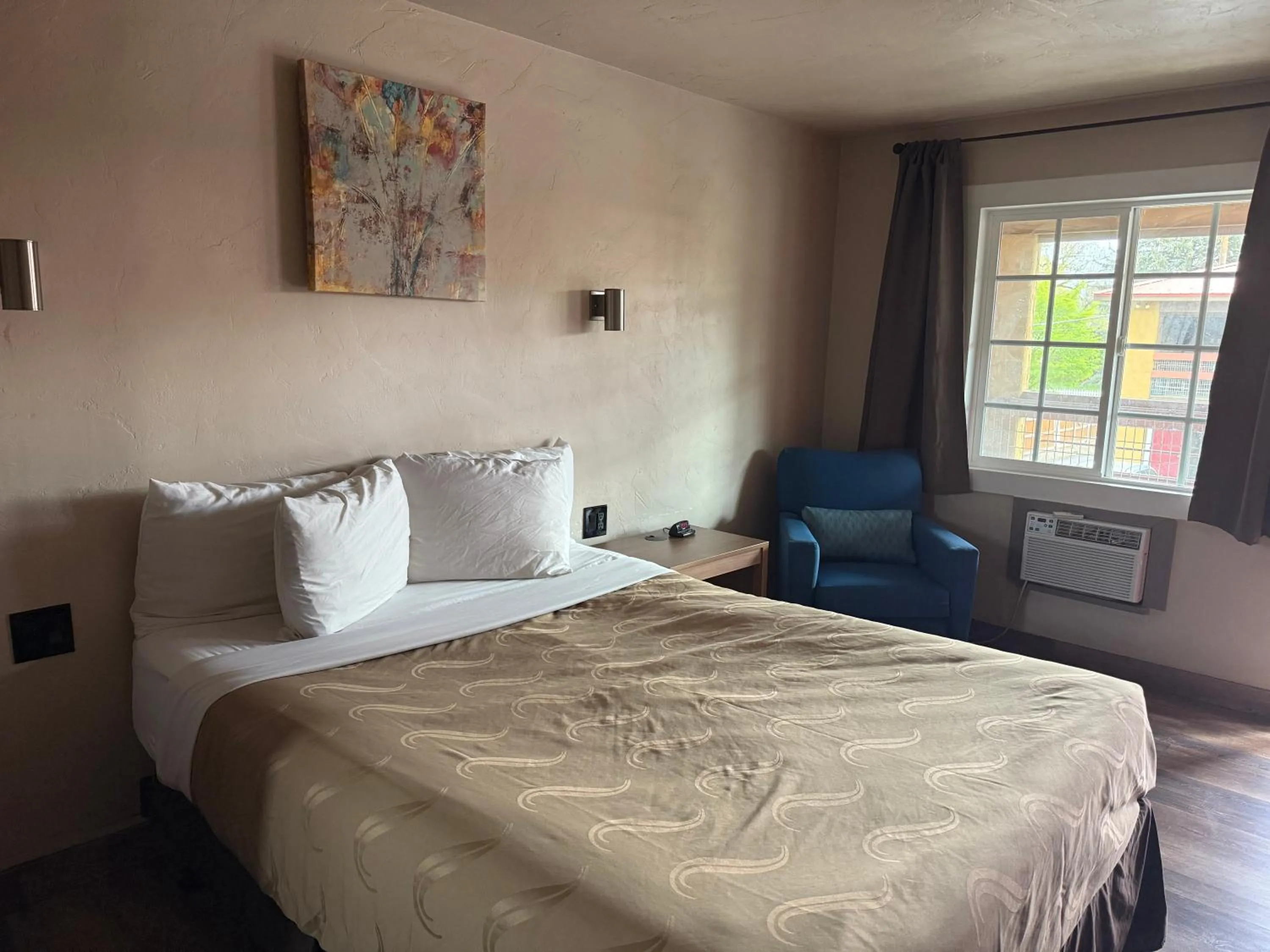 Bed in Adobe Inn Durango