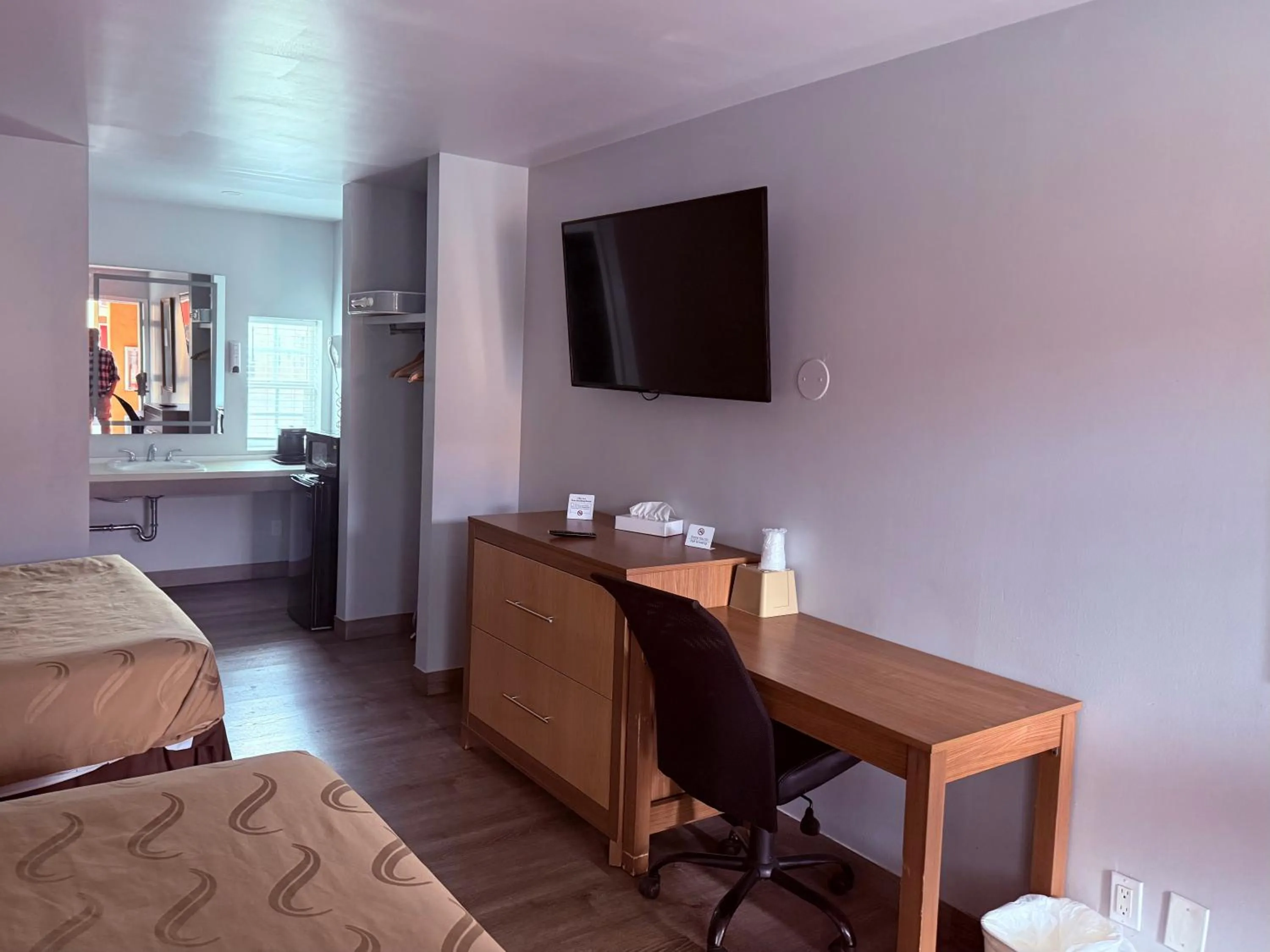 Bed in Adobe Inn Durango