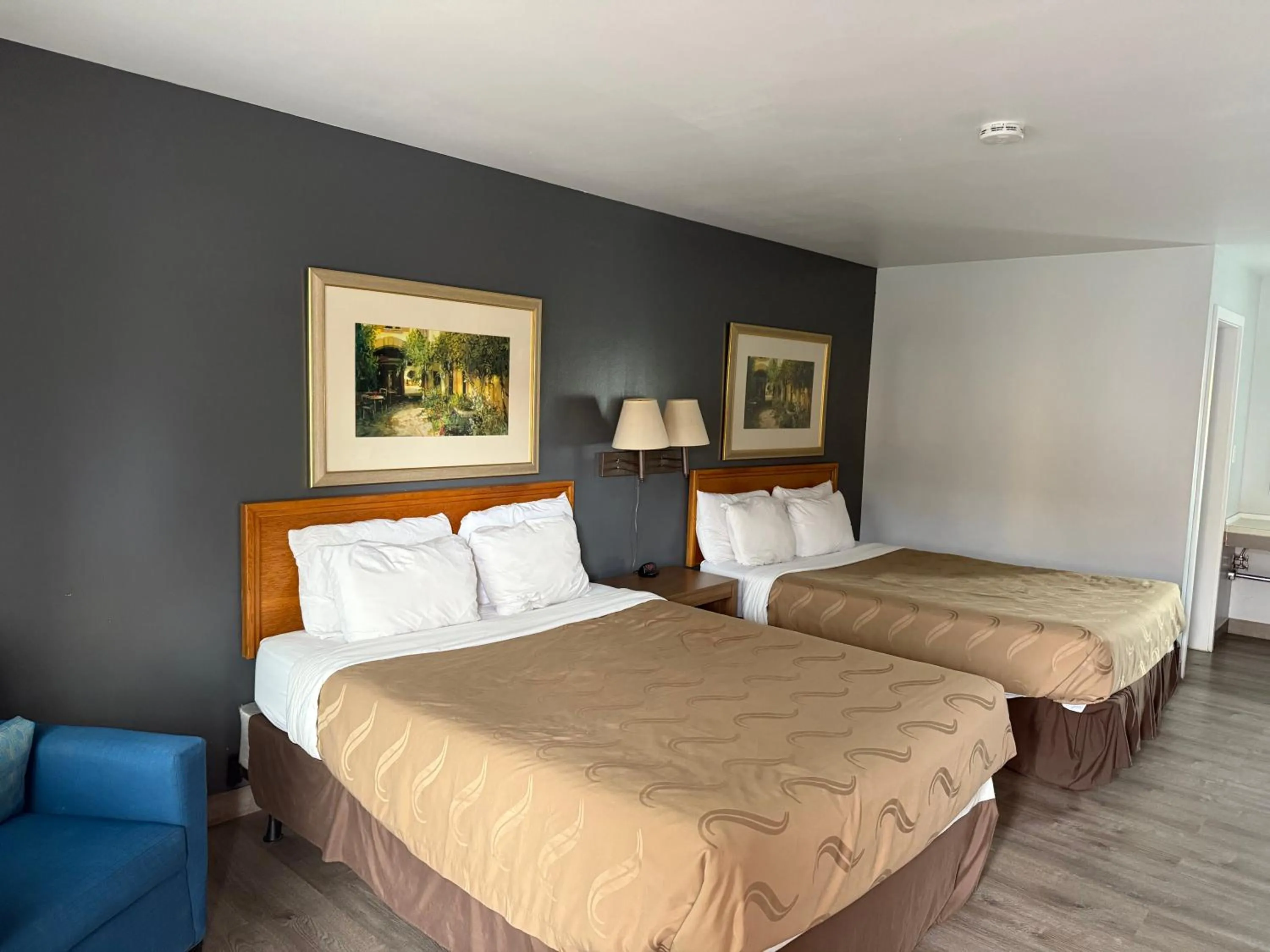 Bed in Adobe Inn Durango