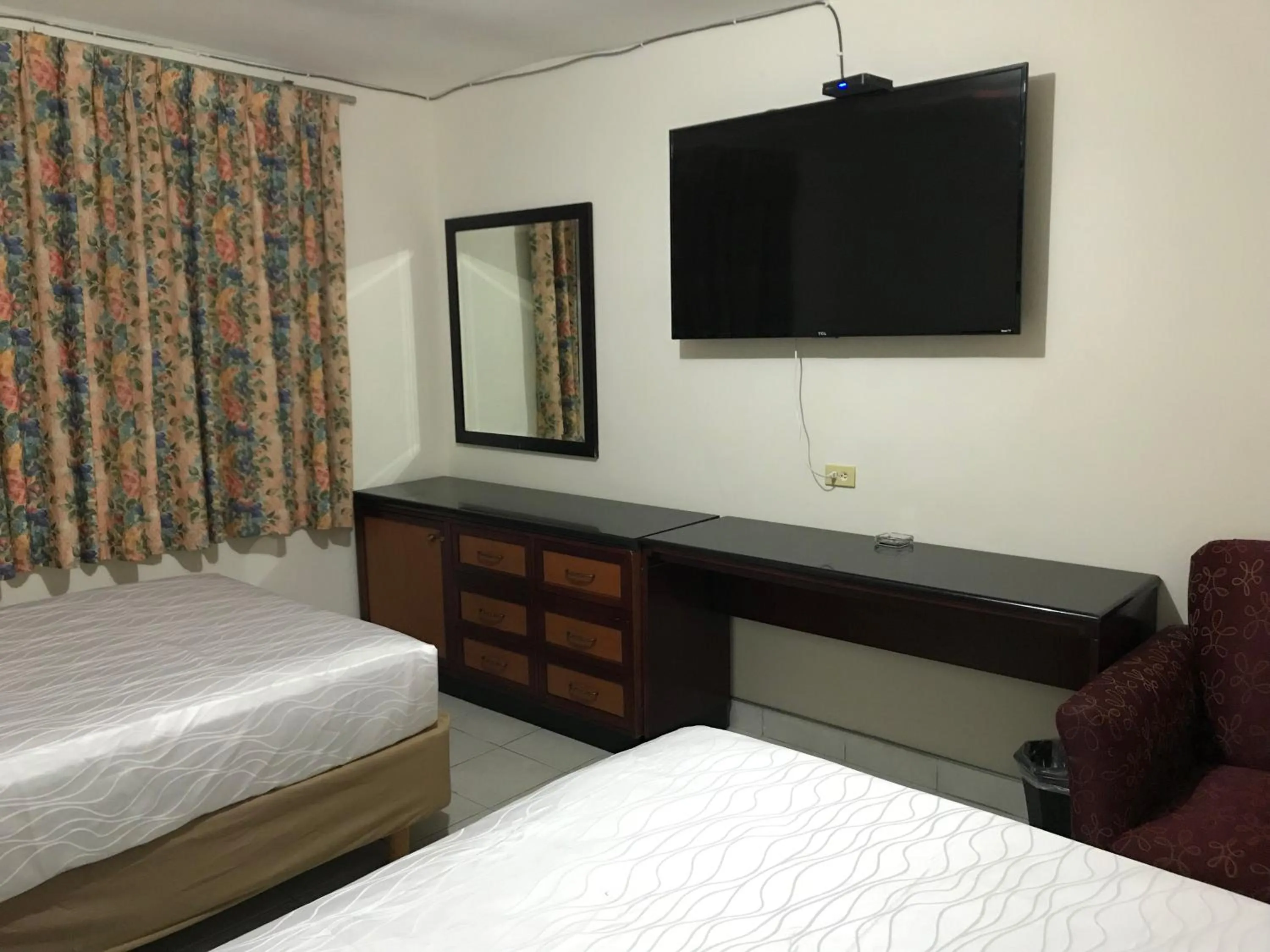 Bed in Hotel Guillen Jr