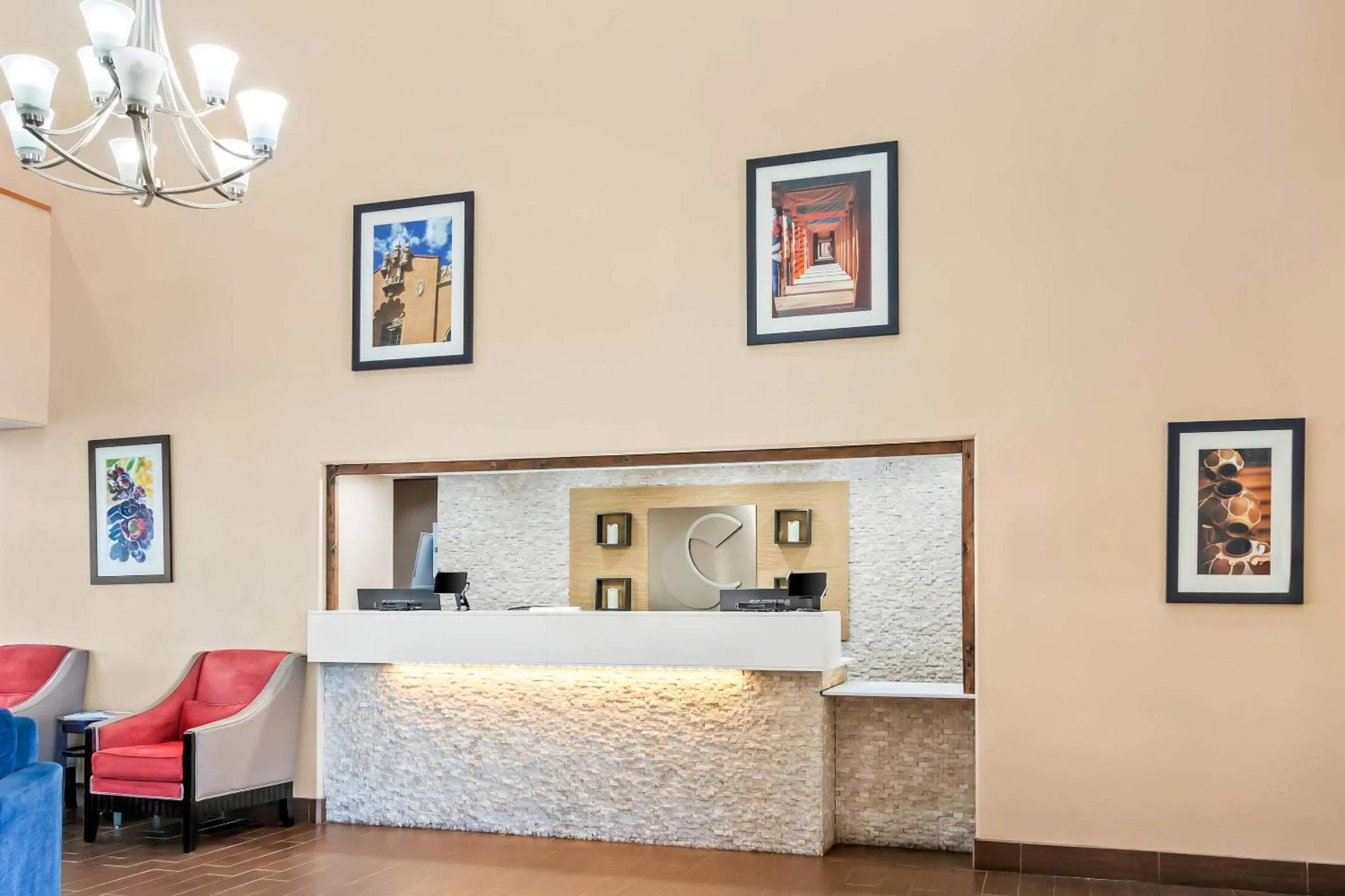Lobby or reception in Comfort Inn Santa Fe South