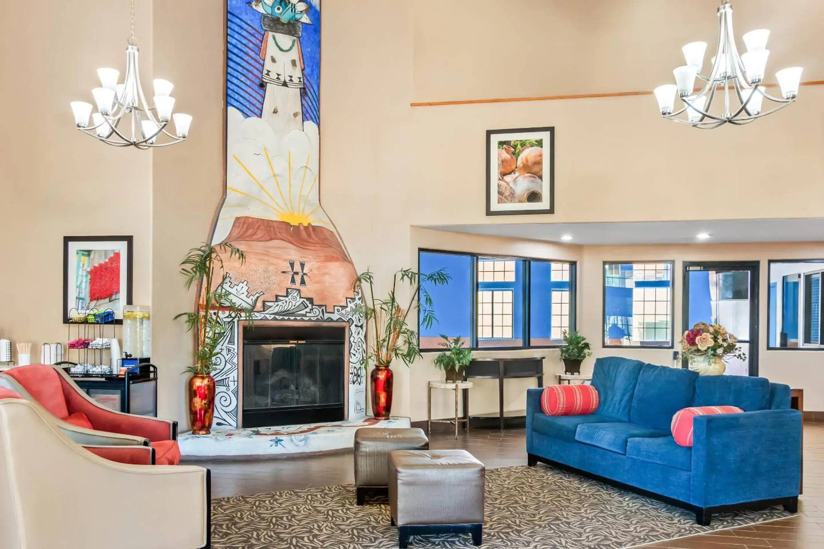 Lobby or reception in Comfort Inn Santa Fe South Lobby or reception in Comfort Inn Santa Fe South