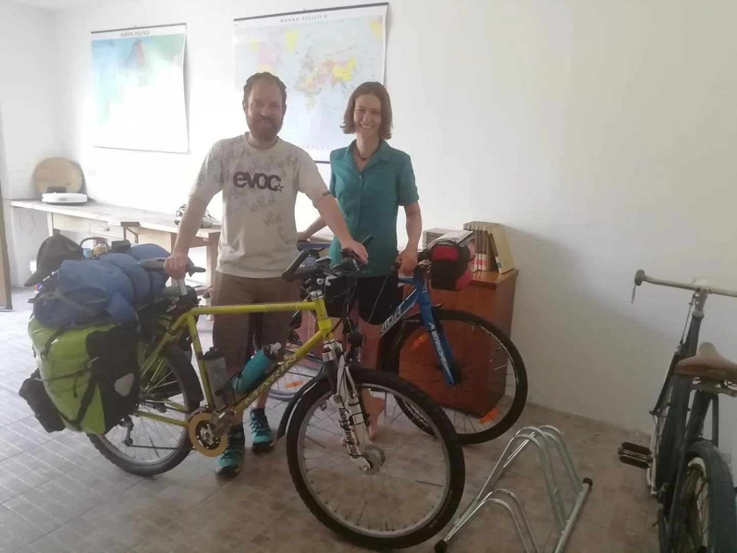 Guests in B&B Books & Bikes