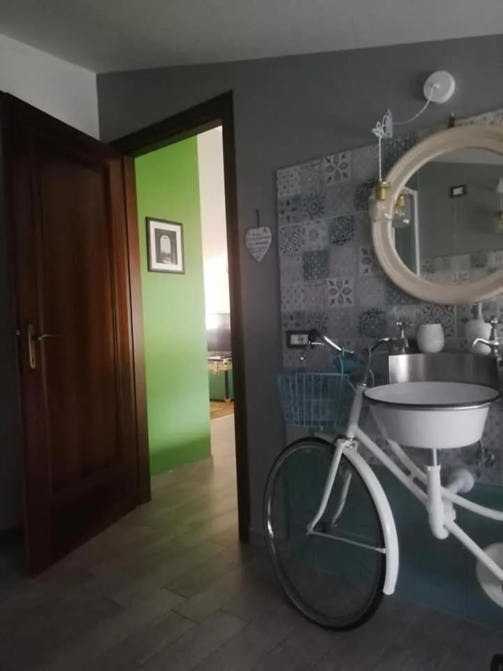 Bathroom in B&B Books & Bikes