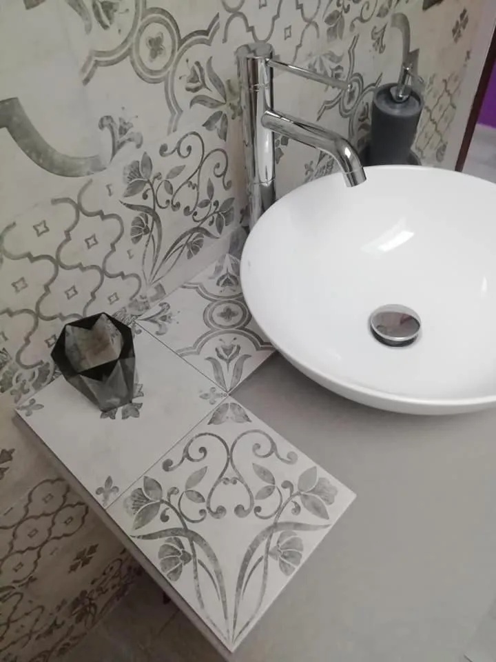 Bathroom in B&B Books & Bikes