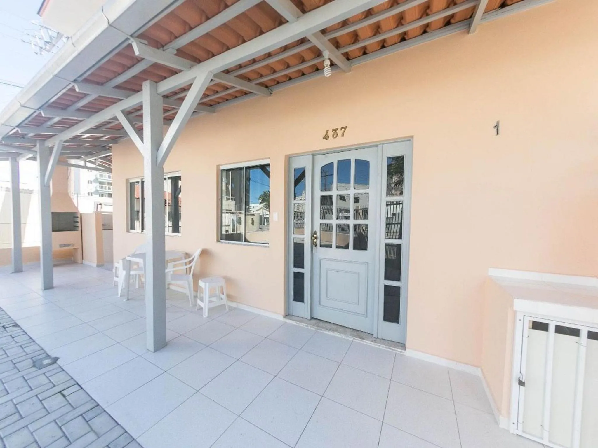 Patio in BRUNO KLEMTZ DS1 - CASA COM PISCINA, PARQUE INFANTIL E SALA DE JOGOS- 2 dorm - MEIA PRAIA - ITAPEMA