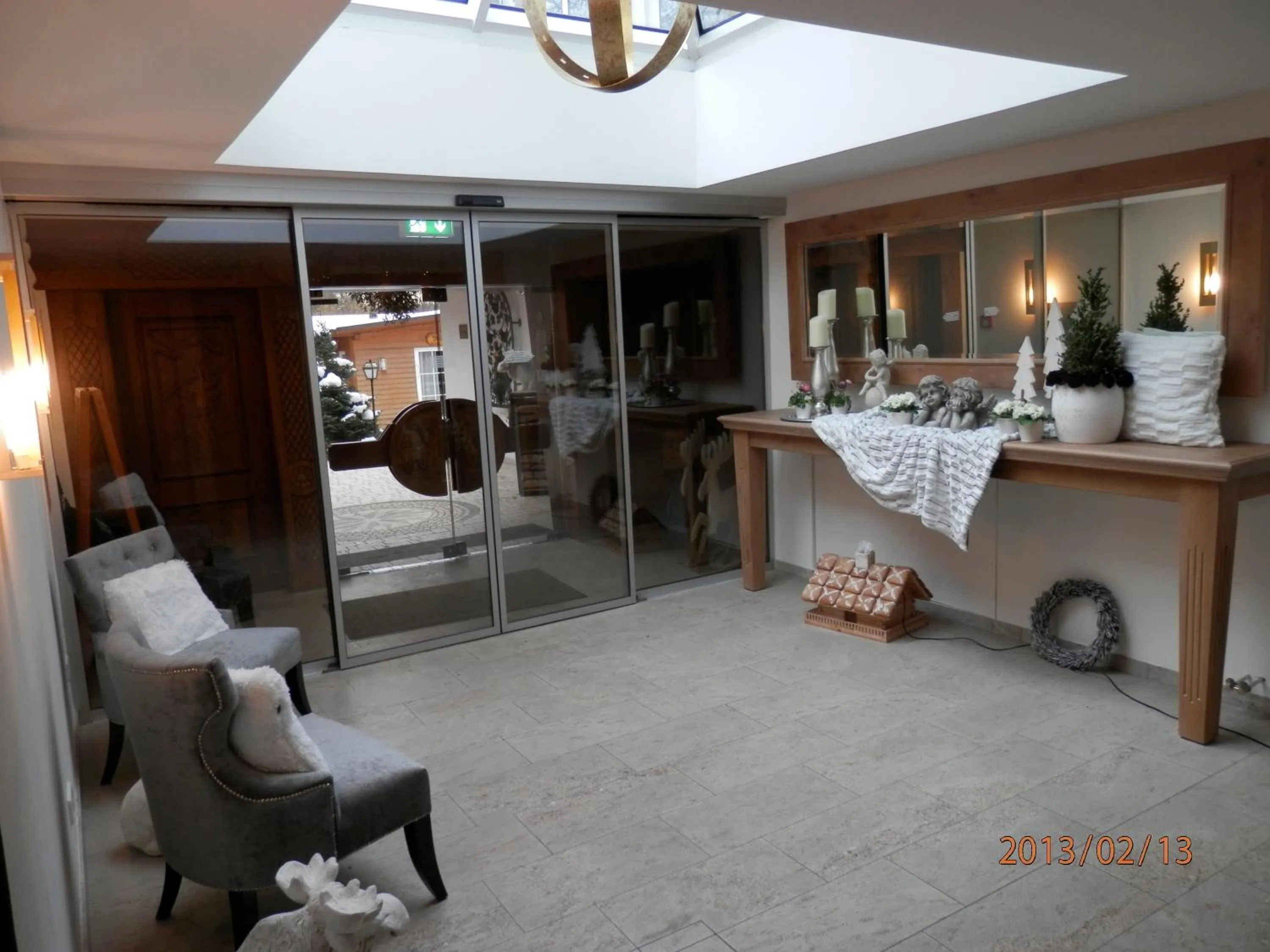 Decorative detail in Hotel Spechtshaardt