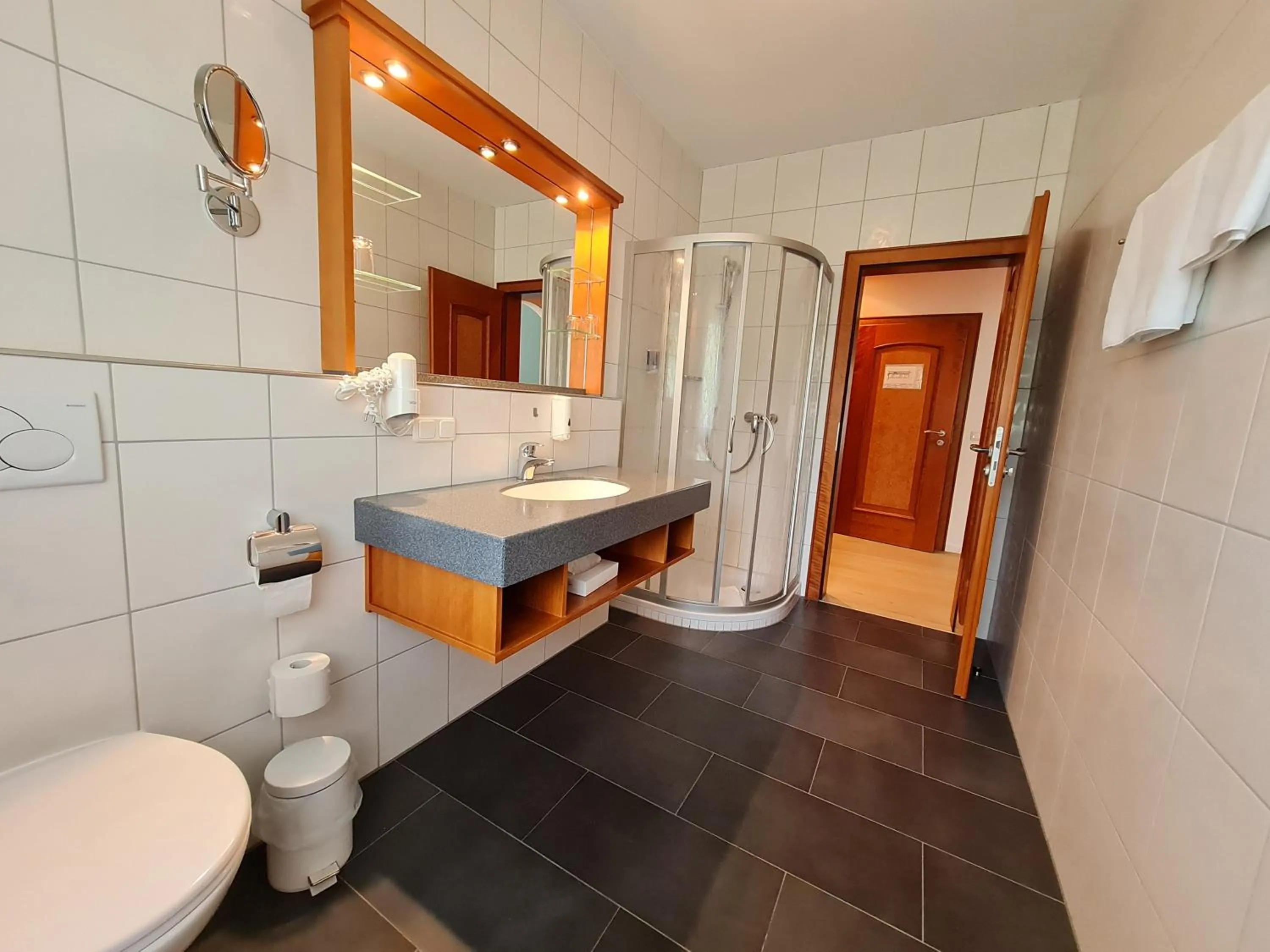 Bathroom in Hotel Spechtshaardt