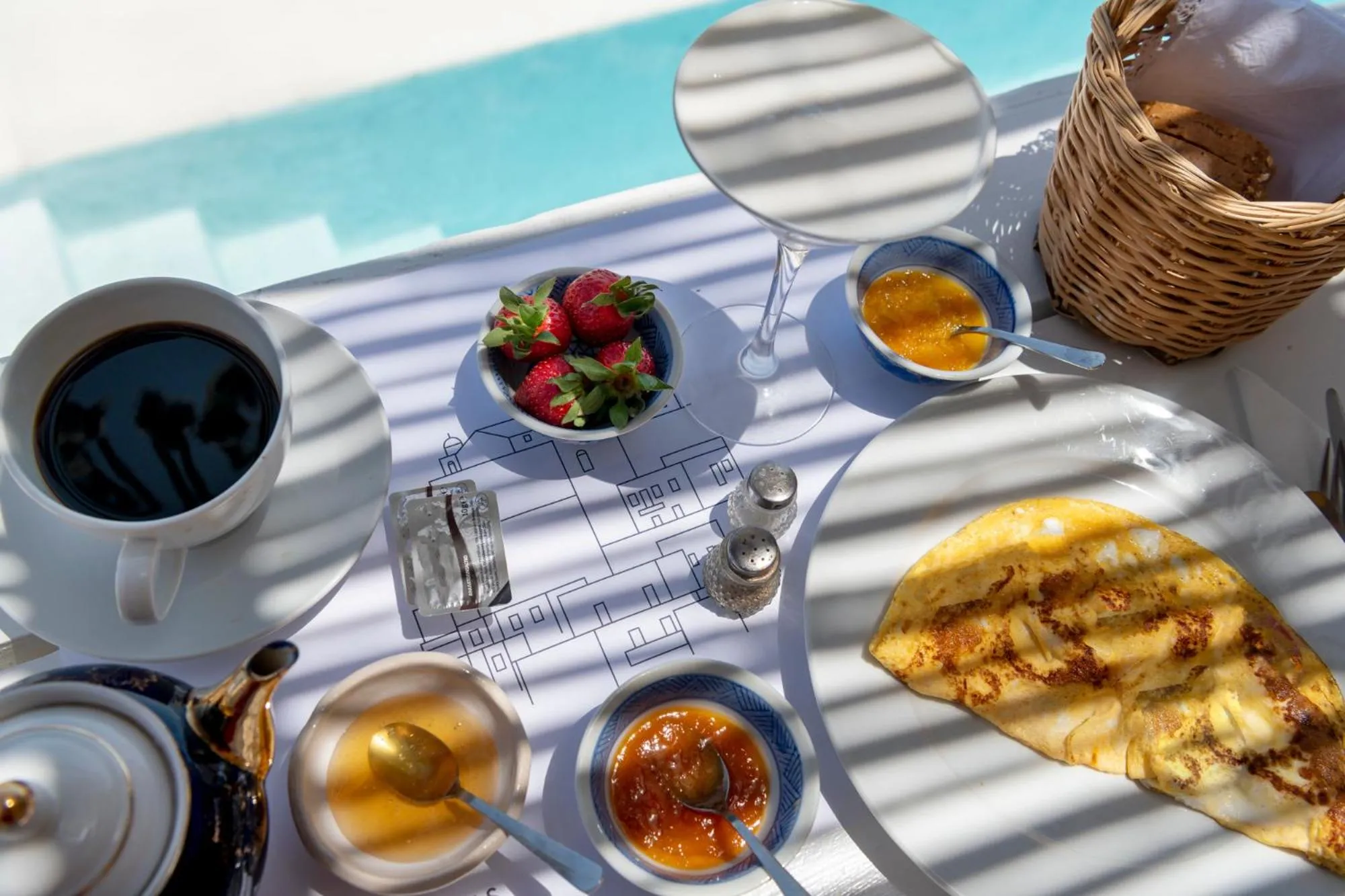 Dining area in Wind Tales