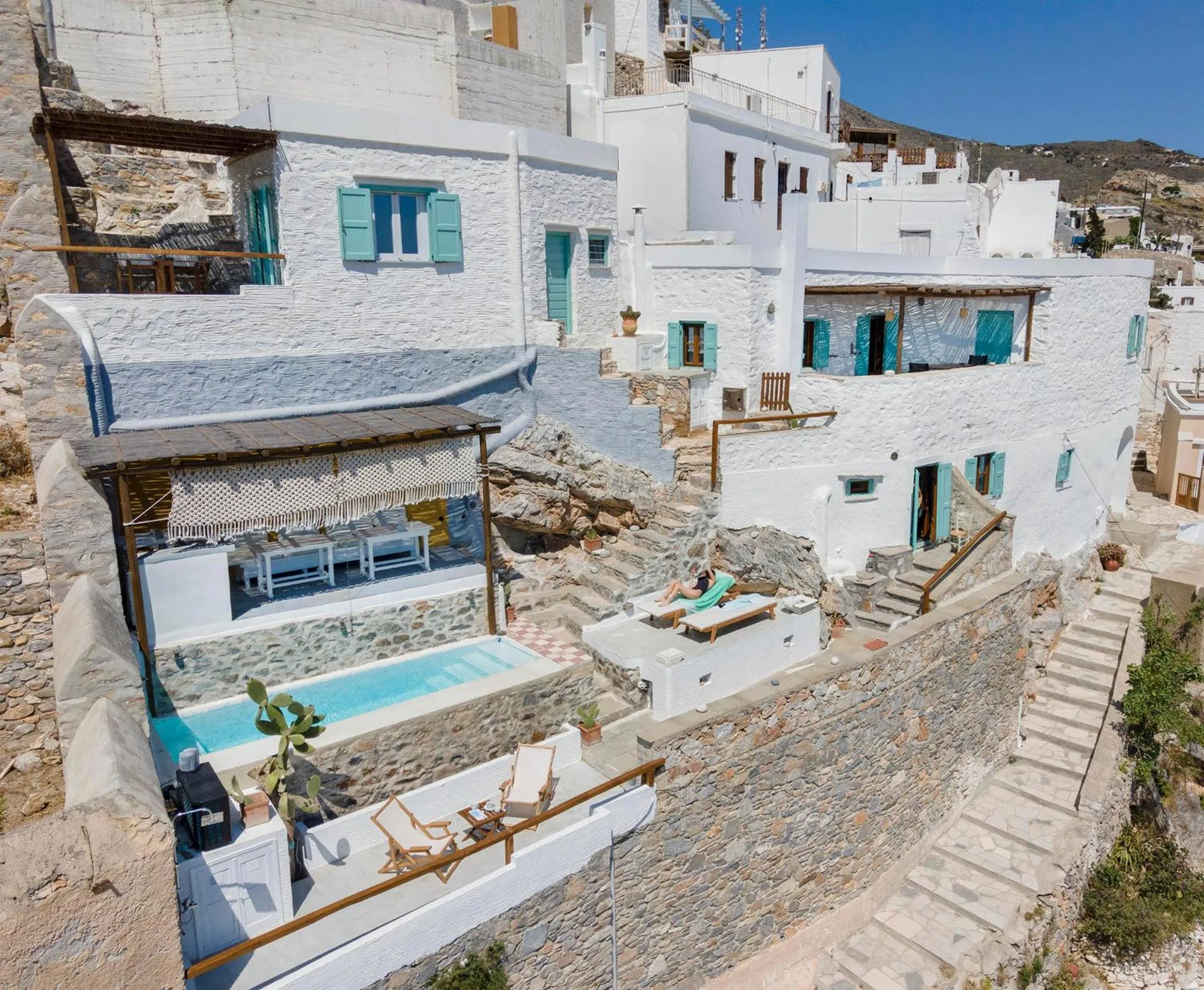 Pool view in Wind Tales