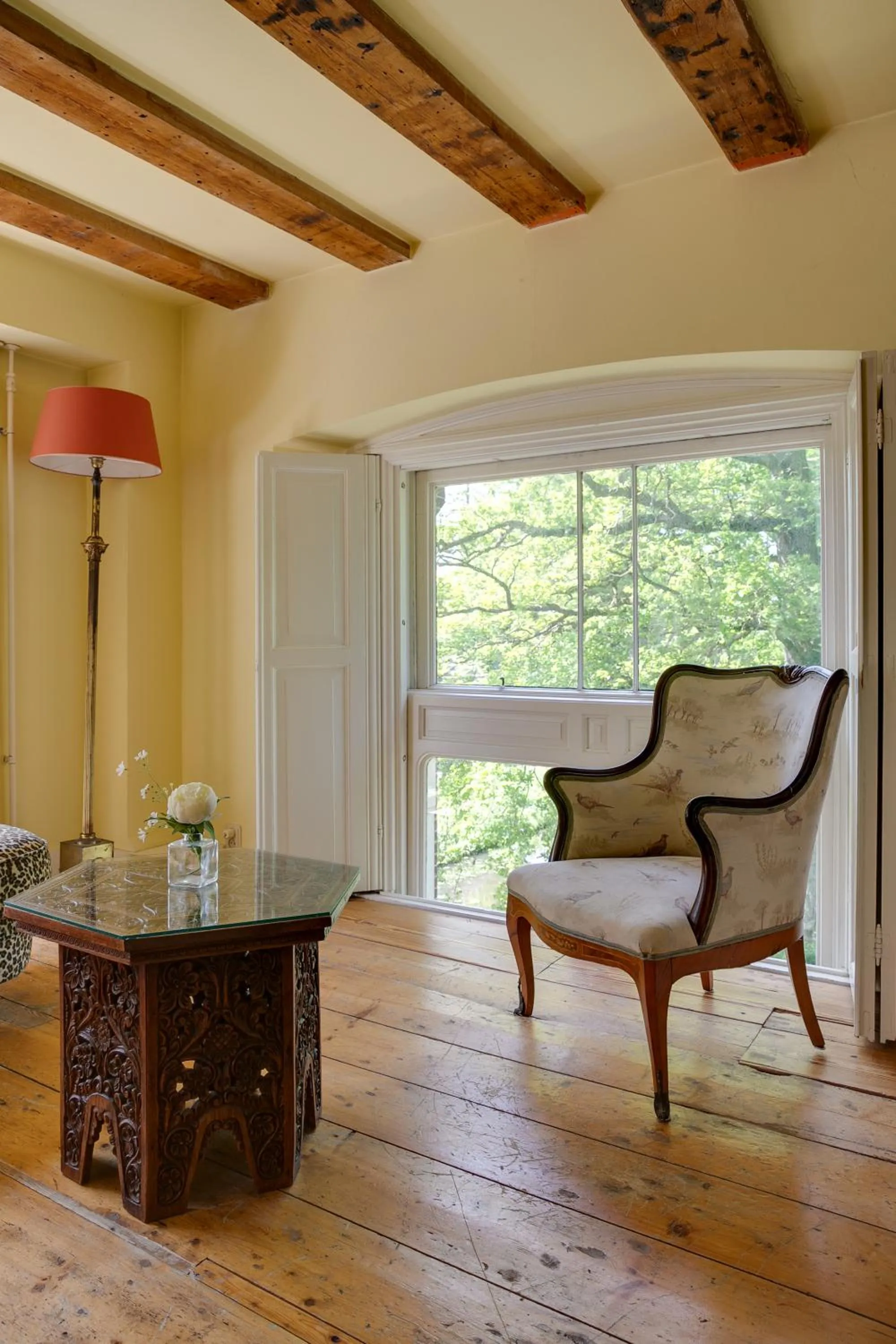 Seating area in Kasteel Sterkenburg