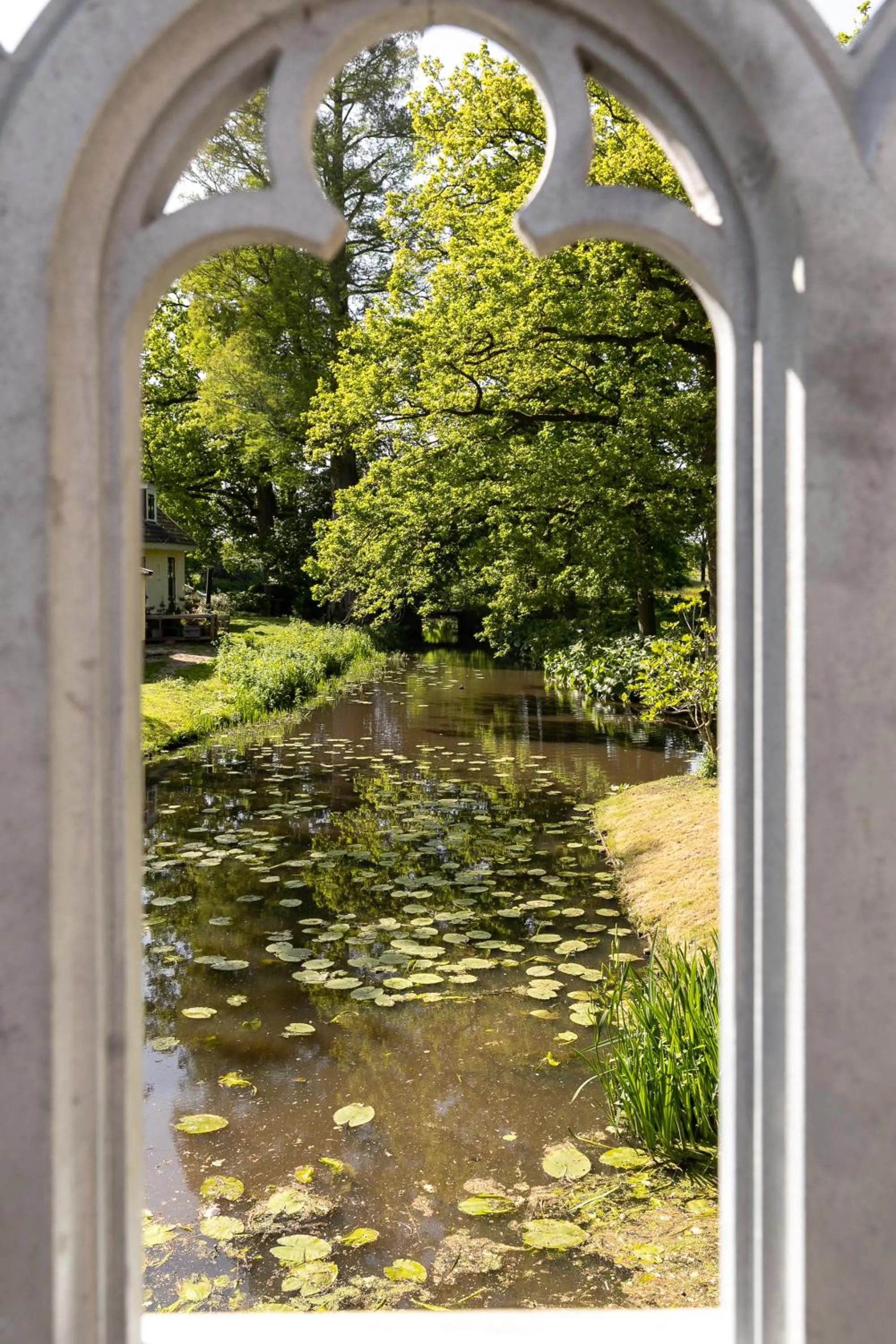 Decorative detail in Kasteel Sterkenburg