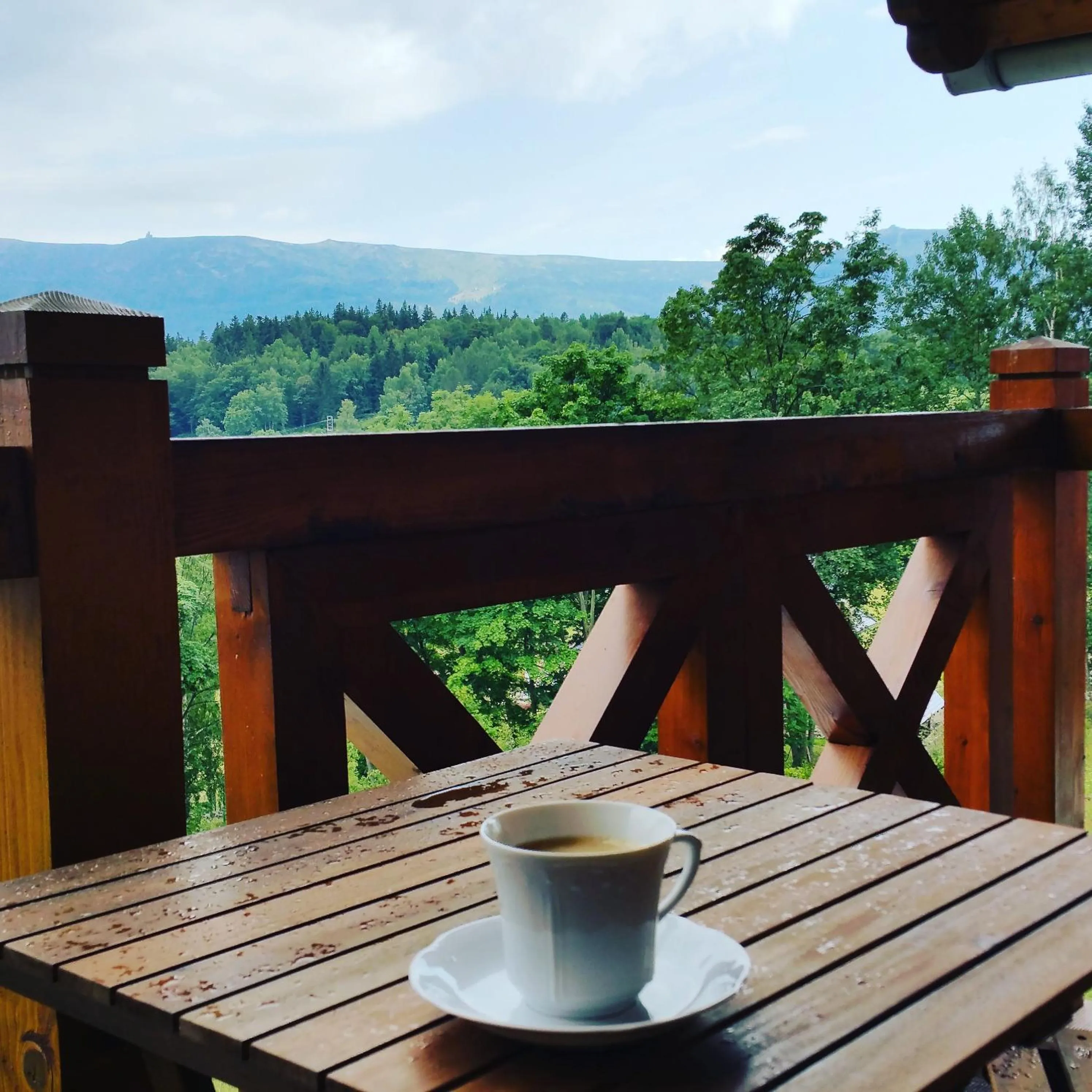 Balcony/Terrace in Uroczysko starych sztolni