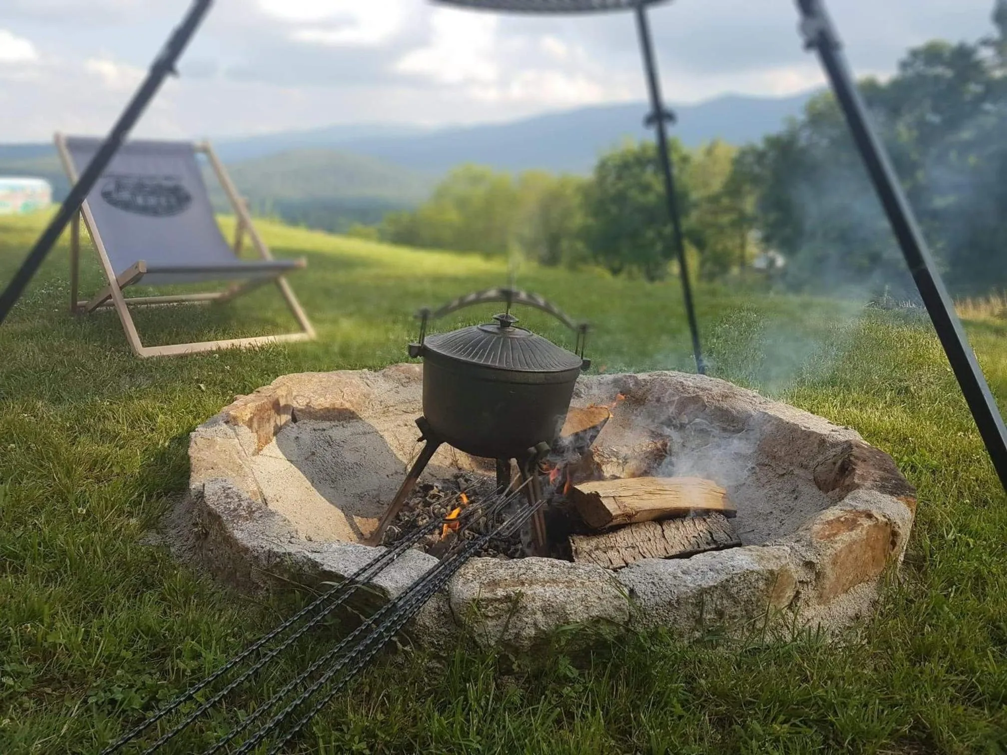 BBQ facilities in Uroczysko starych sztolni