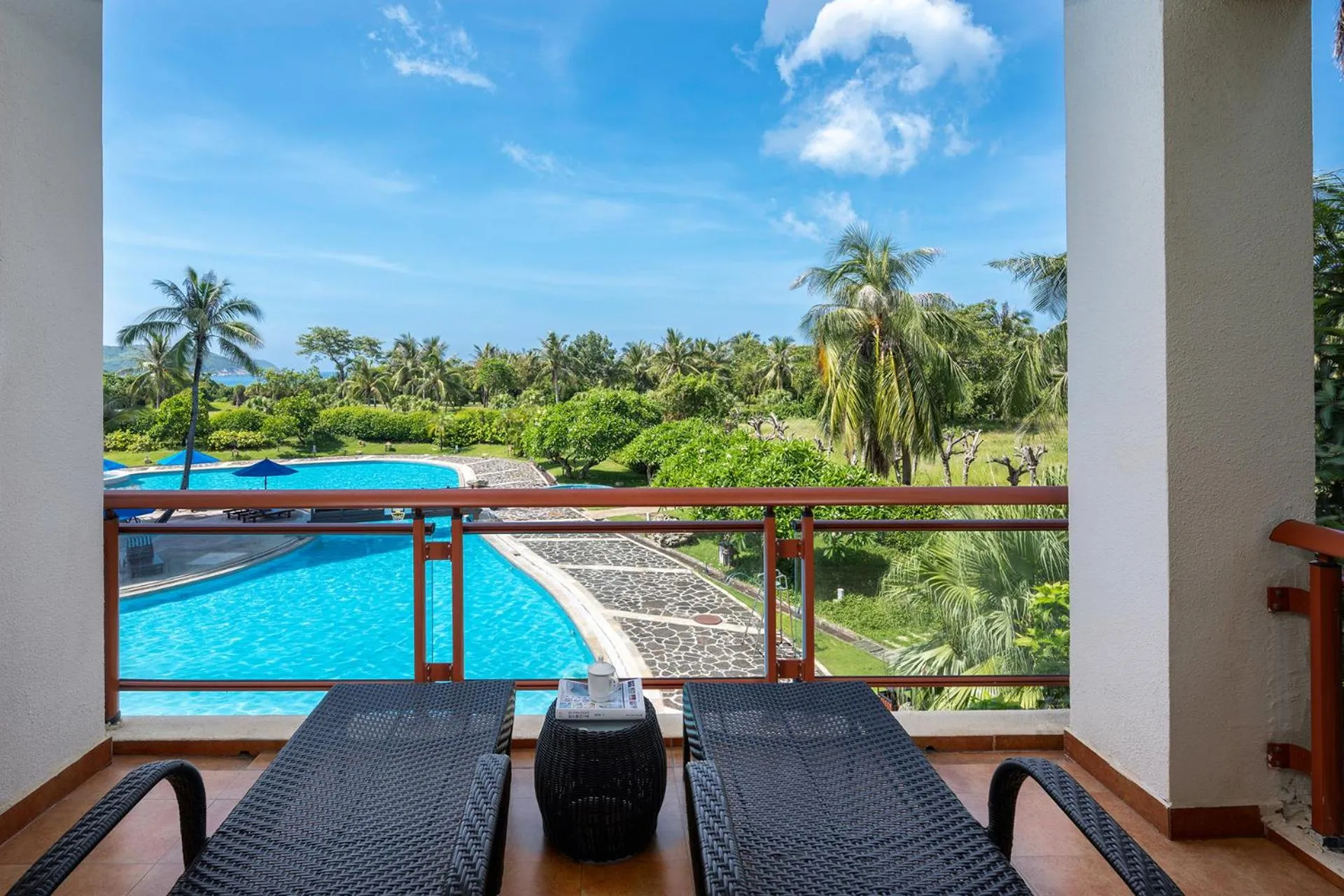 Natural landscape in Tianhong Resort Hotel, Yalong Bay, Sanya