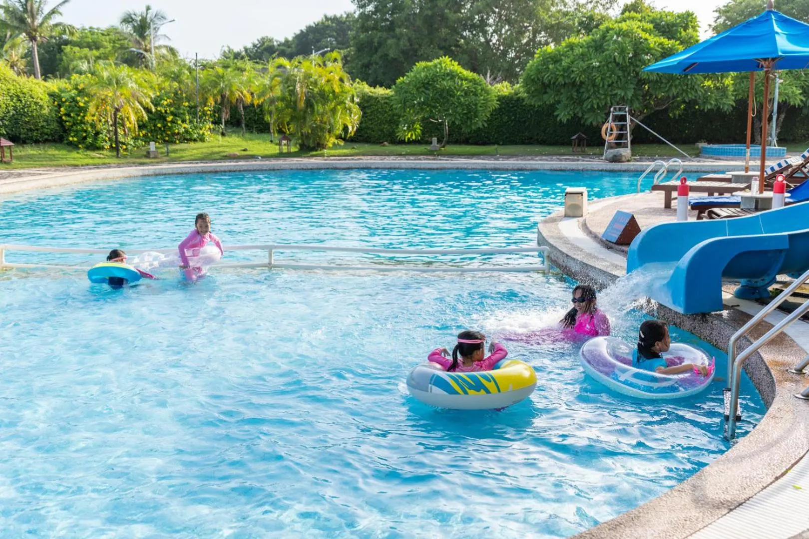 Aqua park in Tianhong Resort Hotel, Yalong Bay, Sanya