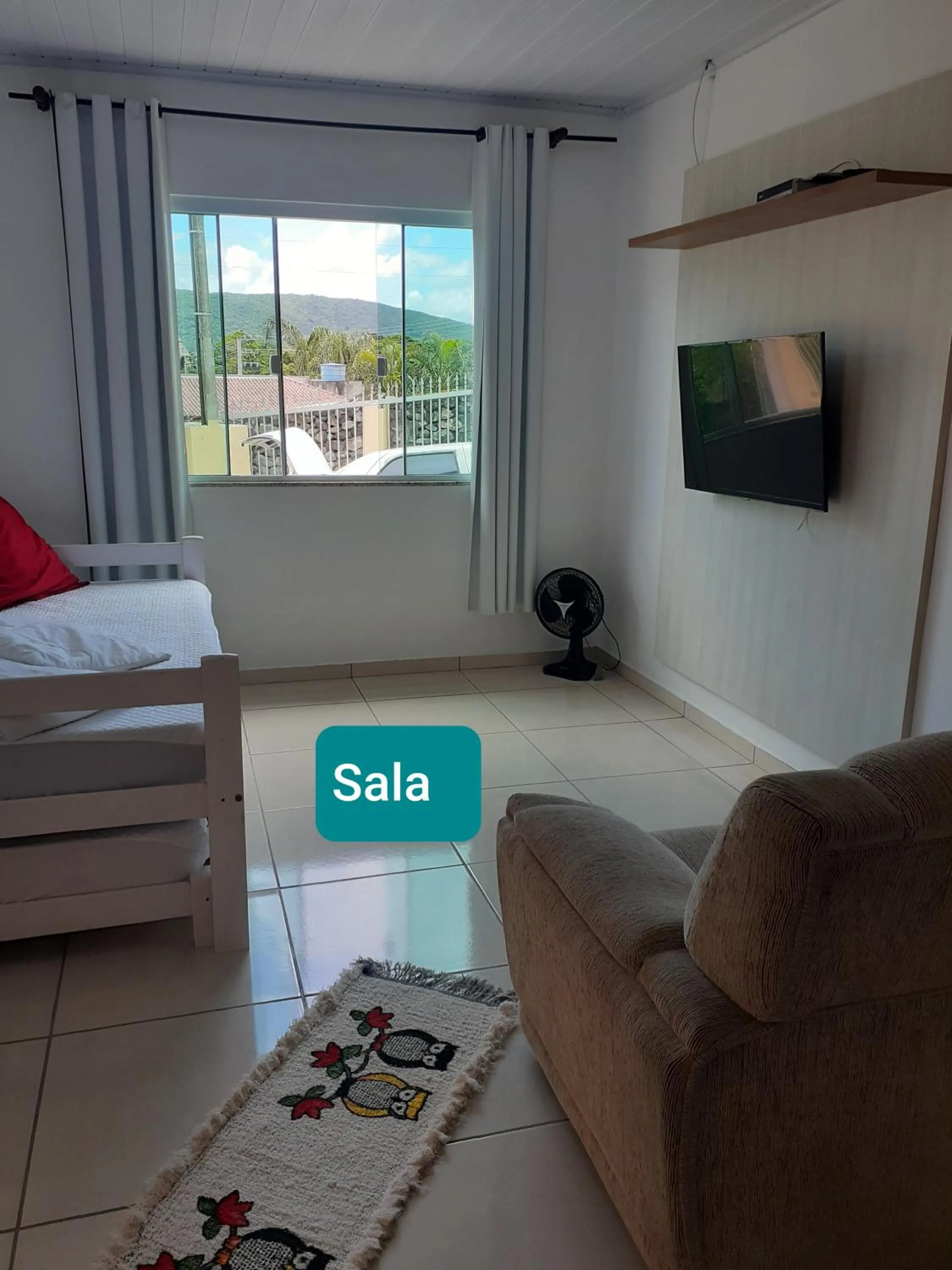 Living room, Bed in Residencial Di Paoli