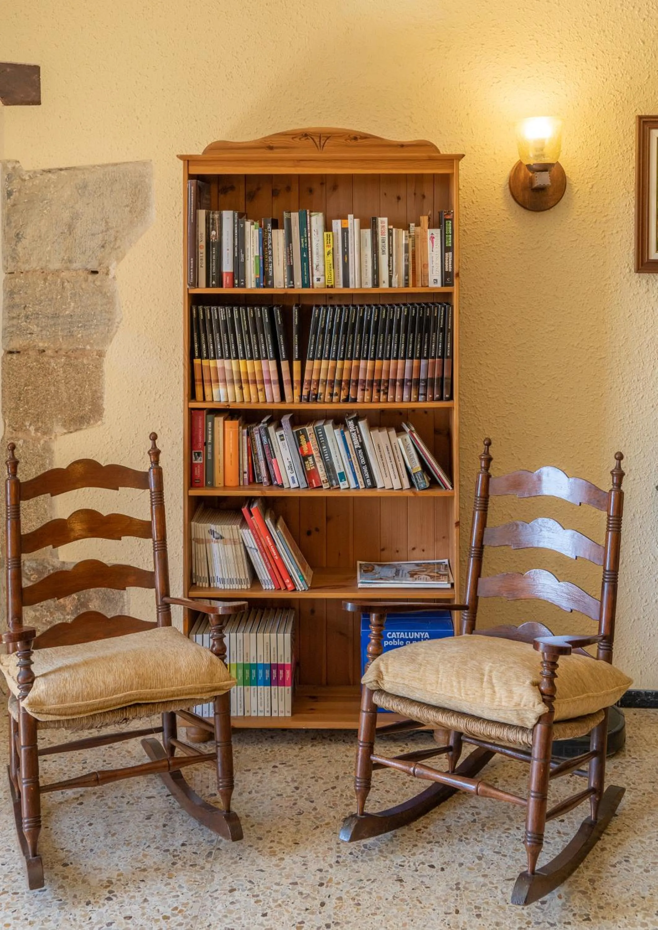 Library in Can Rosich