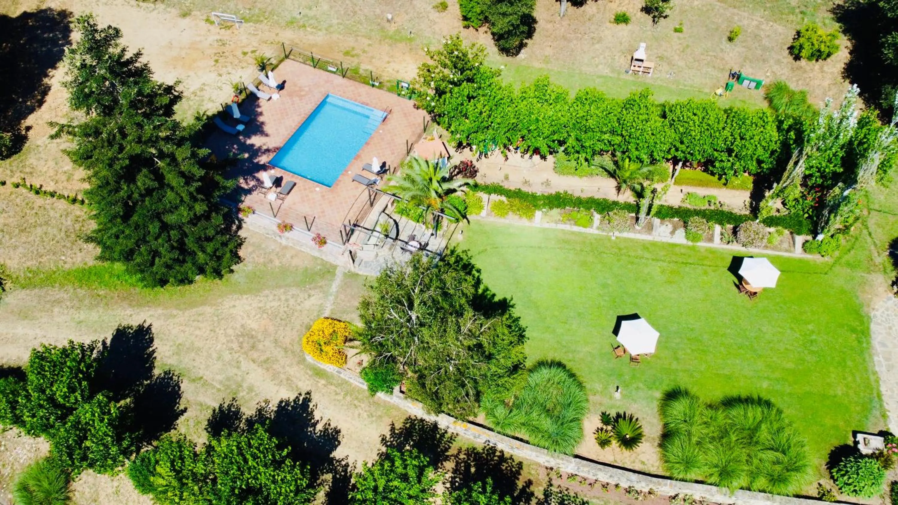 Bird's eye view in Can Rosich