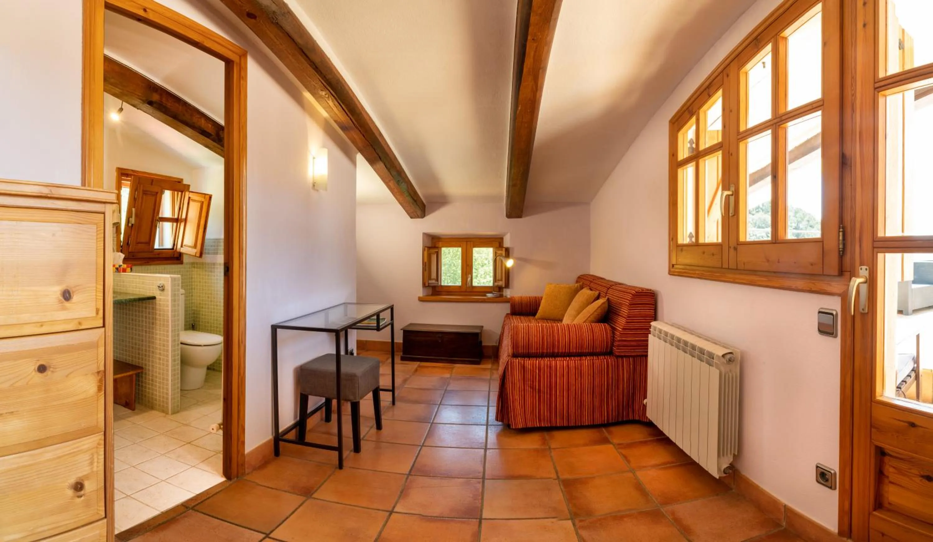 Living room in Can Rosich