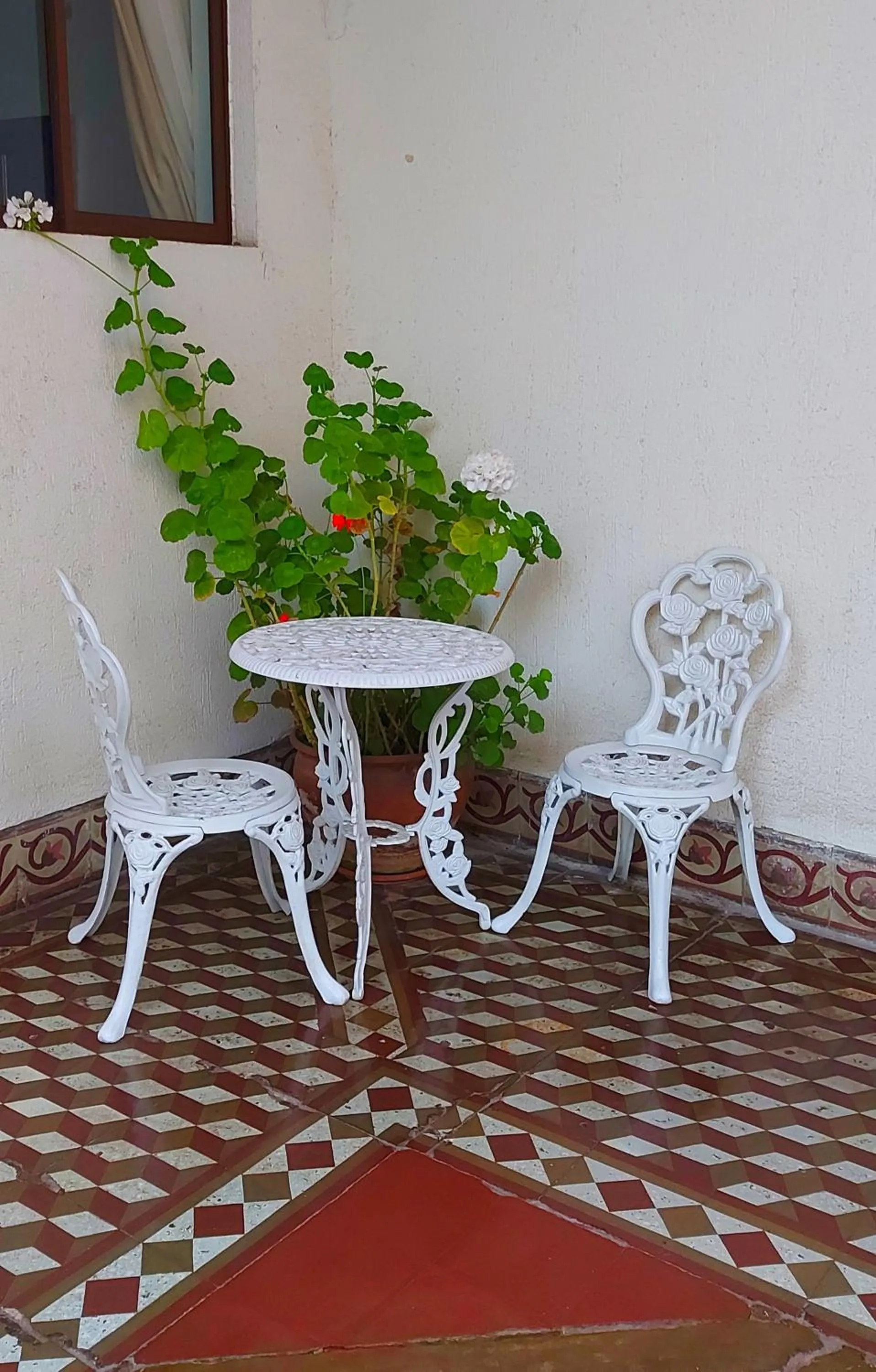 Patio in Hotel Chagual