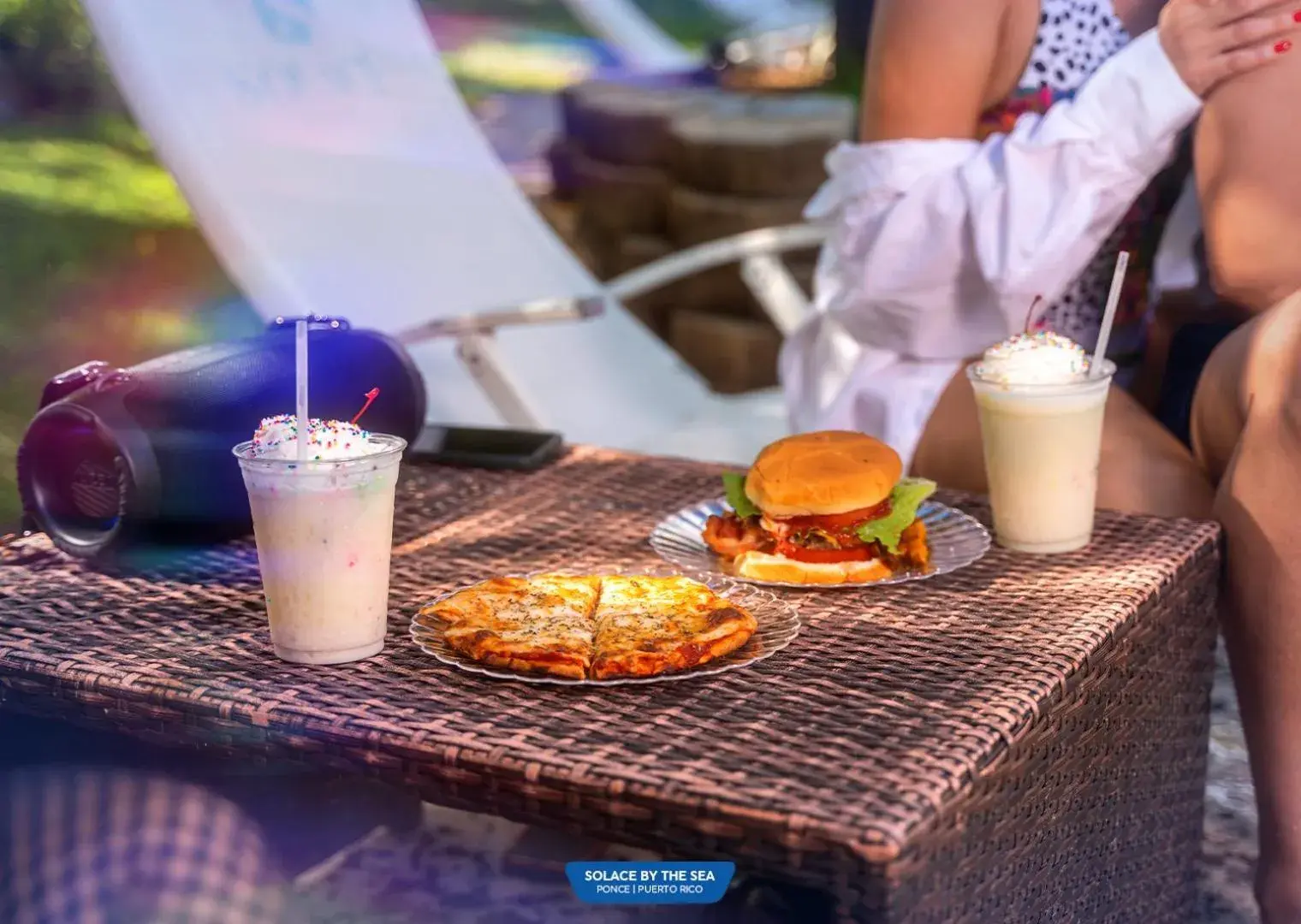 Food and drinks in Solace by the Sea Food and drinks in Solace by the Sea