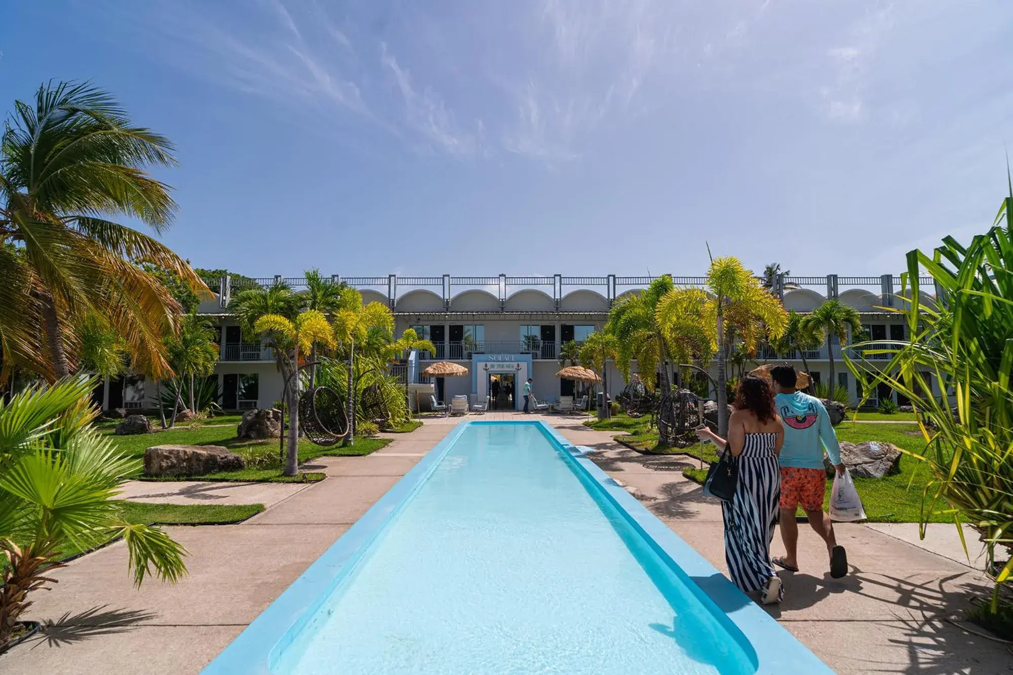 Pool view in Solace by the Sea Pool view in Solace by the Sea
