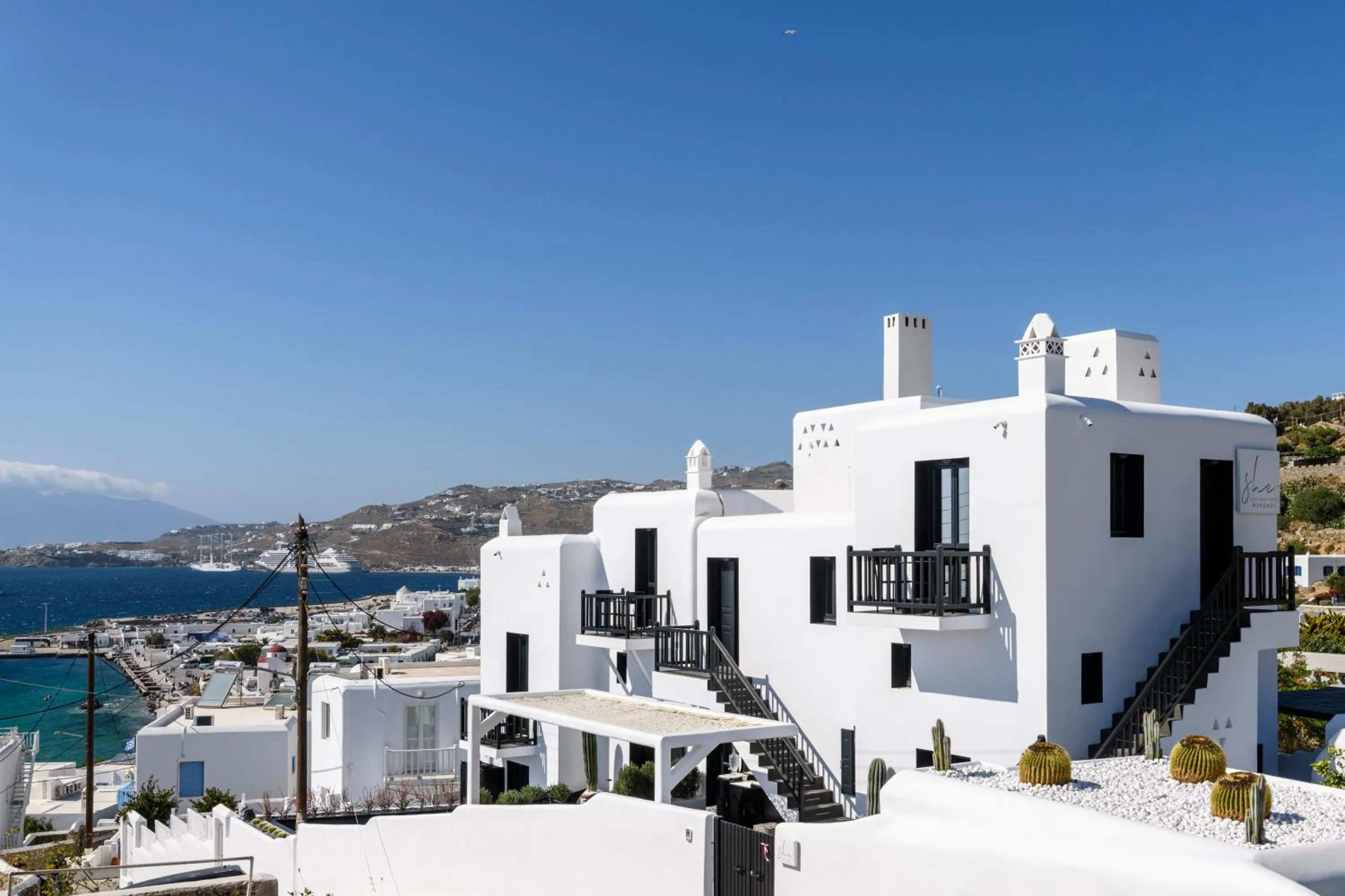 Property building in She Mykonos Boutique Hotel