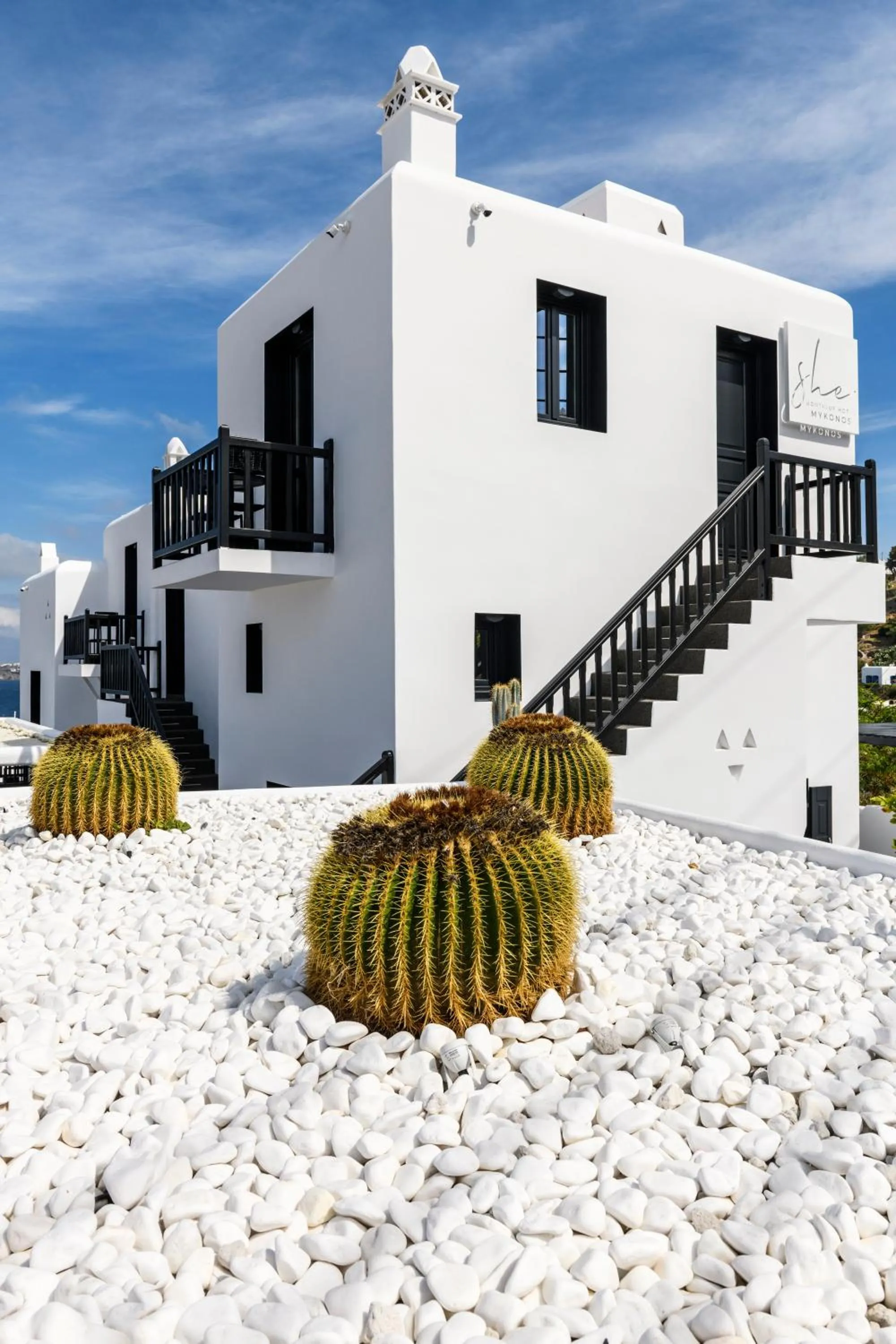 Property building in She Mykonos Boutique Hotel