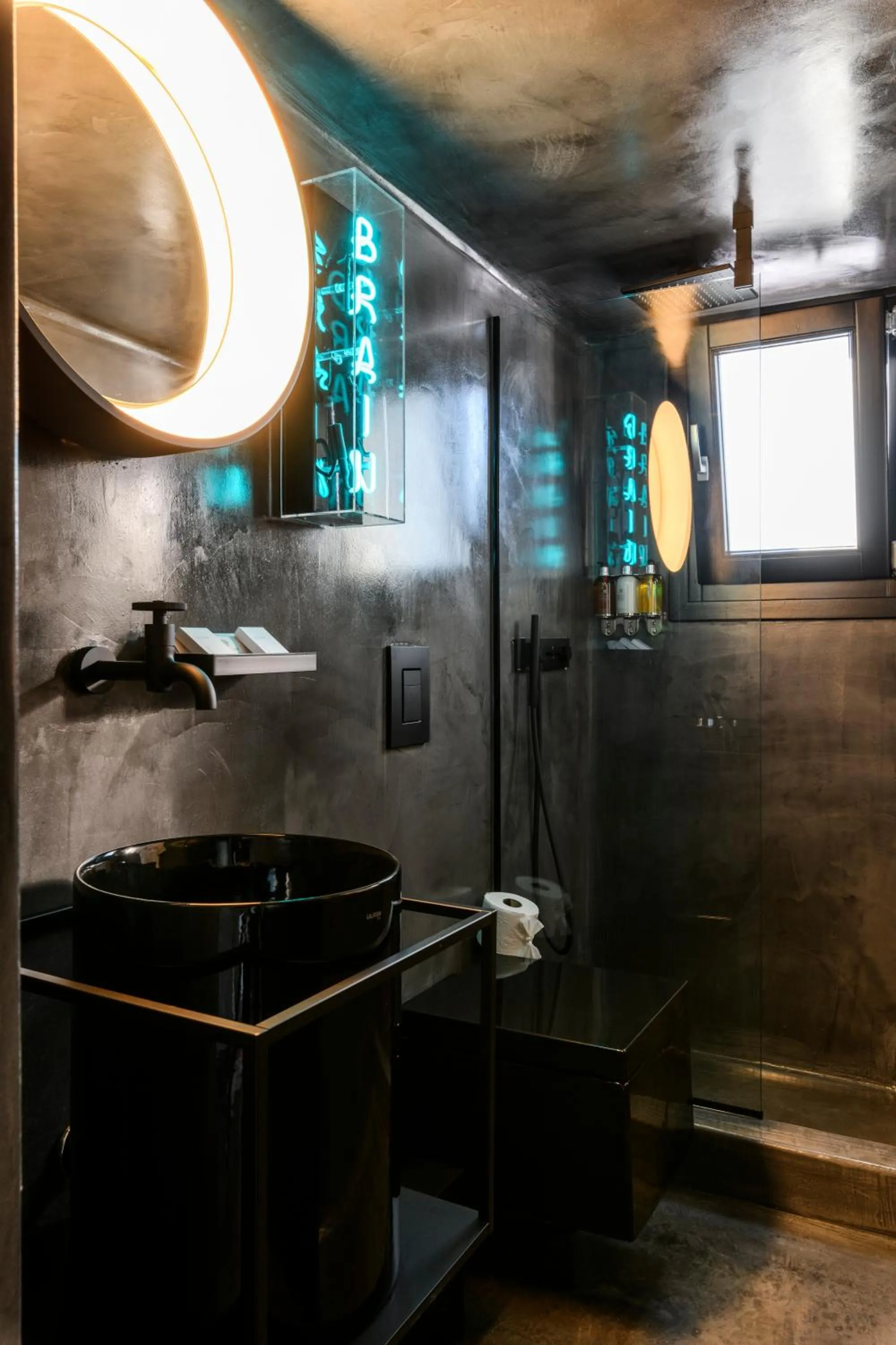 Shower in She Mykonos Boutique Hotel