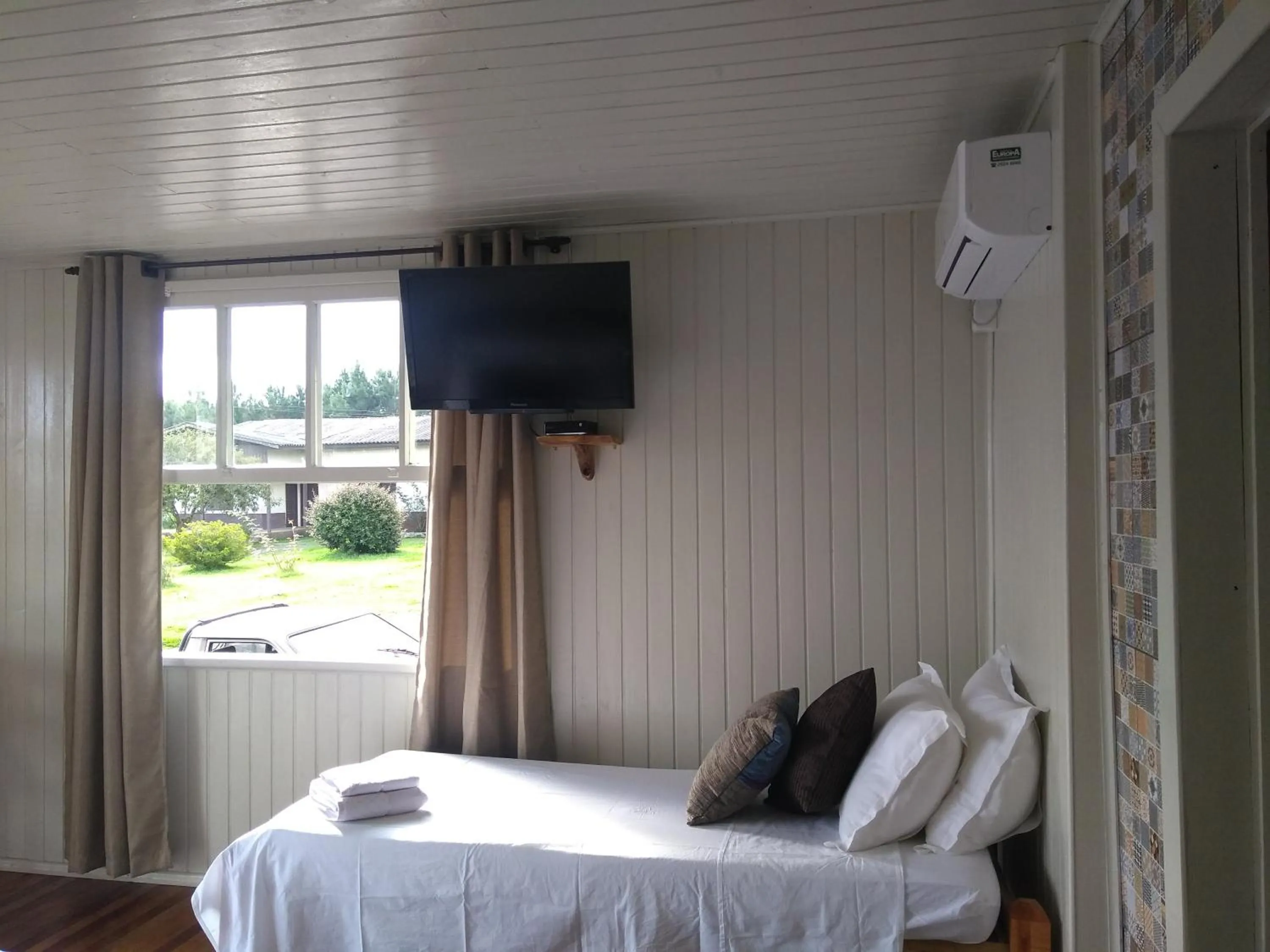 Bed in Pousada Recanto do Lago