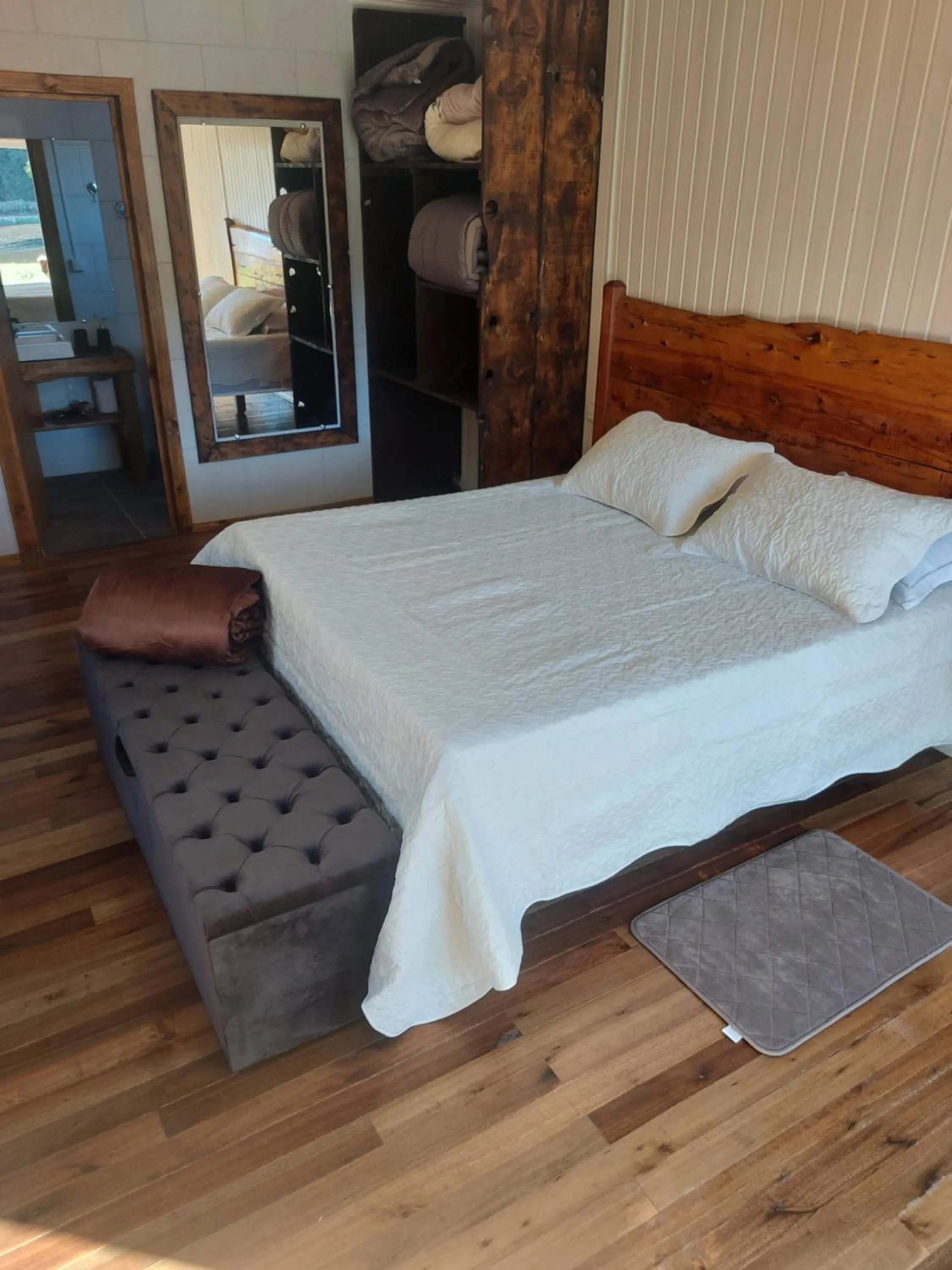 Bed in Pousada Recanto do Lago