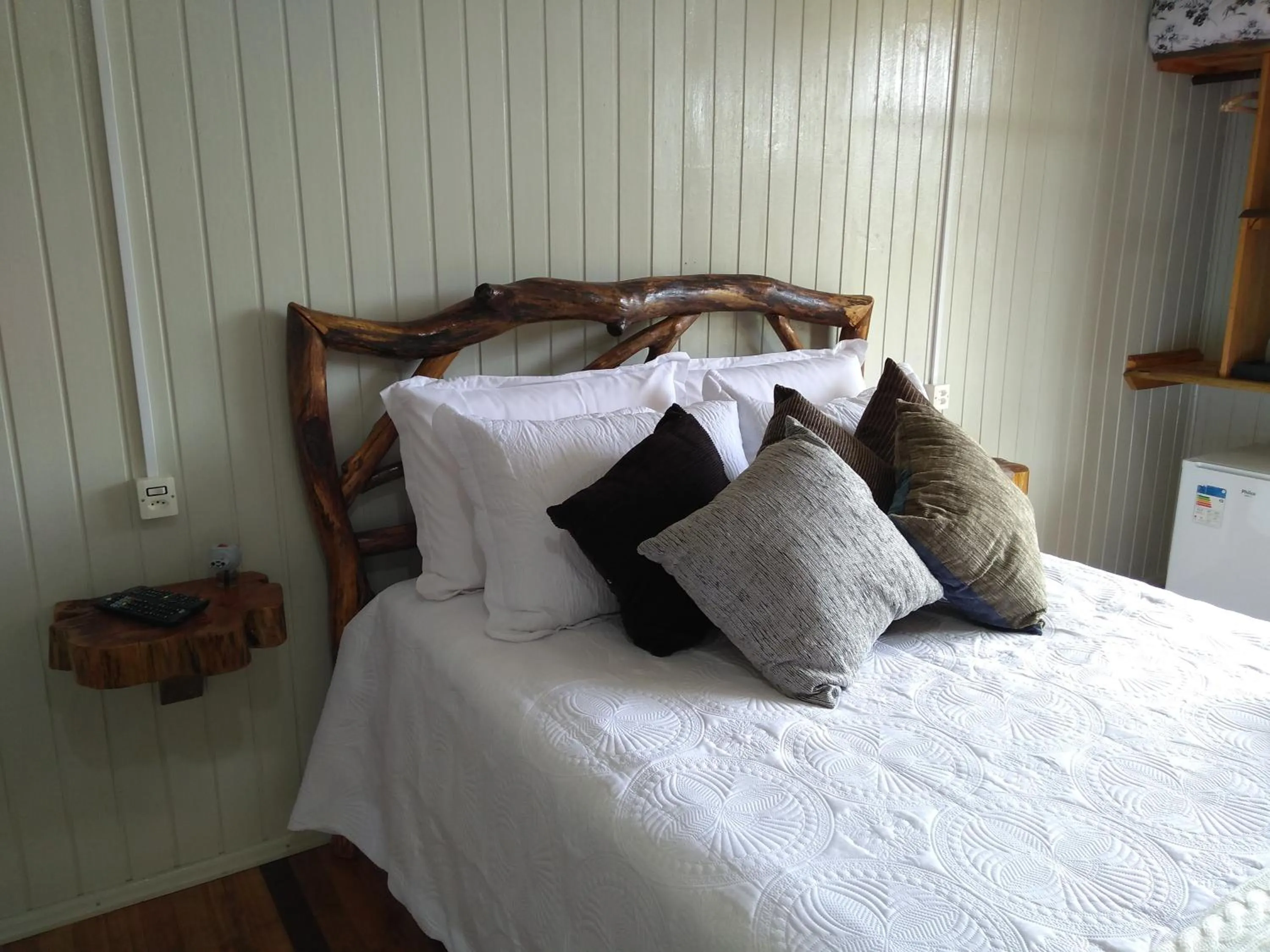 Bed in Pousada Recanto do Lago