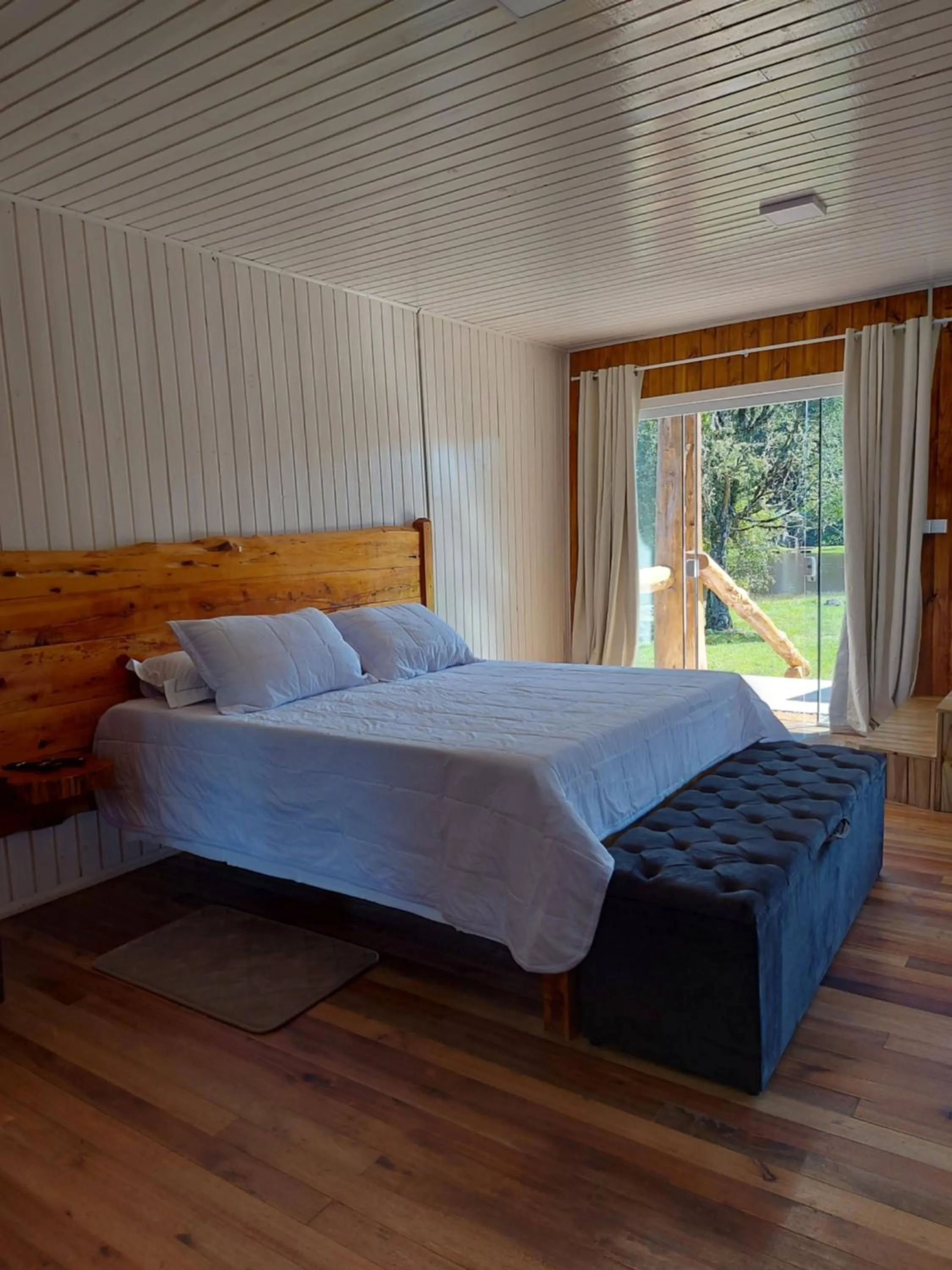 Bed in Pousada Recanto do Lago