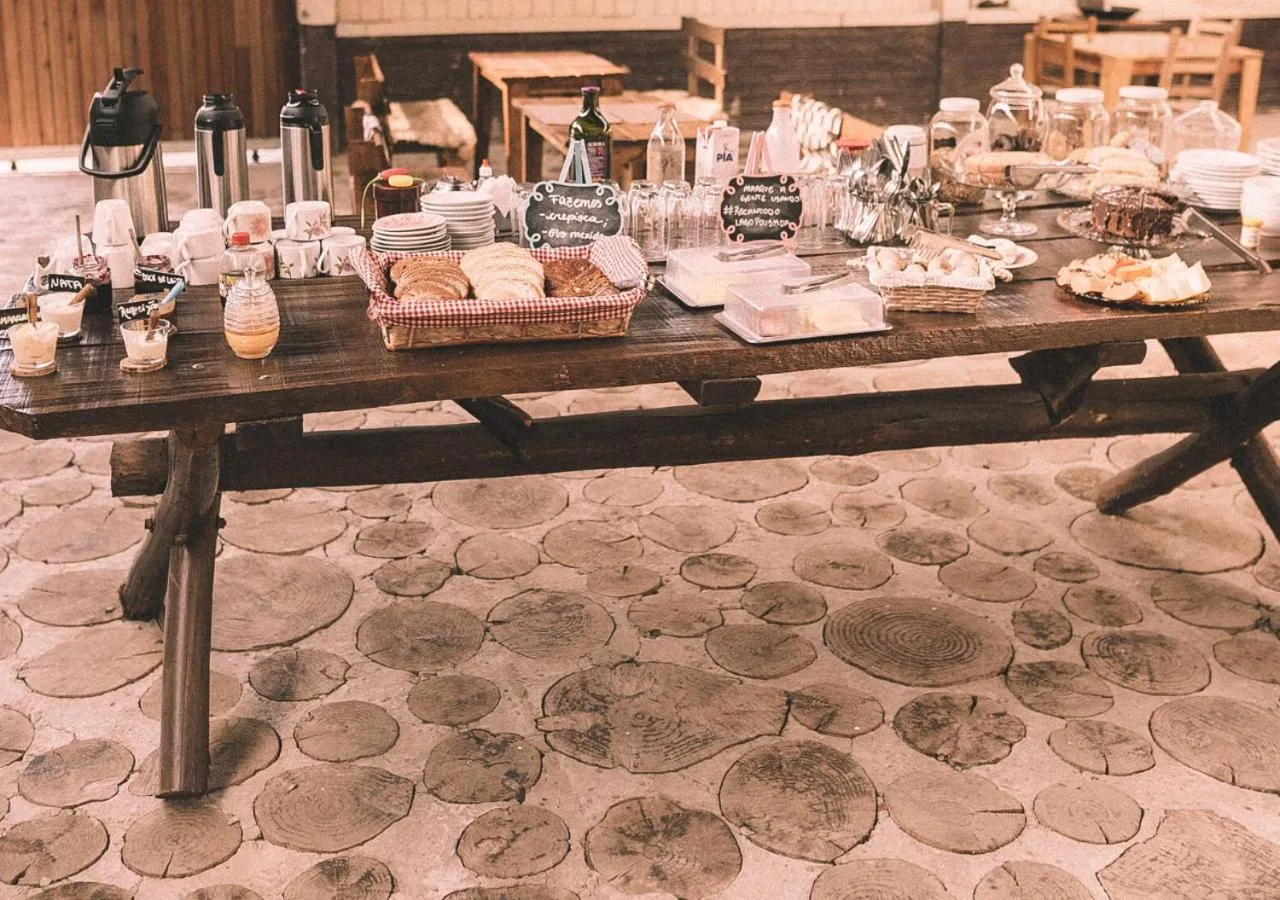 Food and drinks in Pousada Recanto do Lago