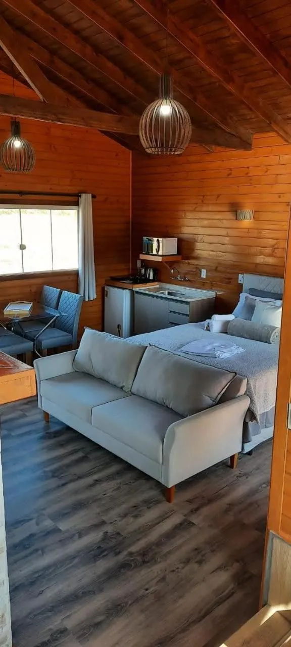 Living room in Pousada Recanto do Lago