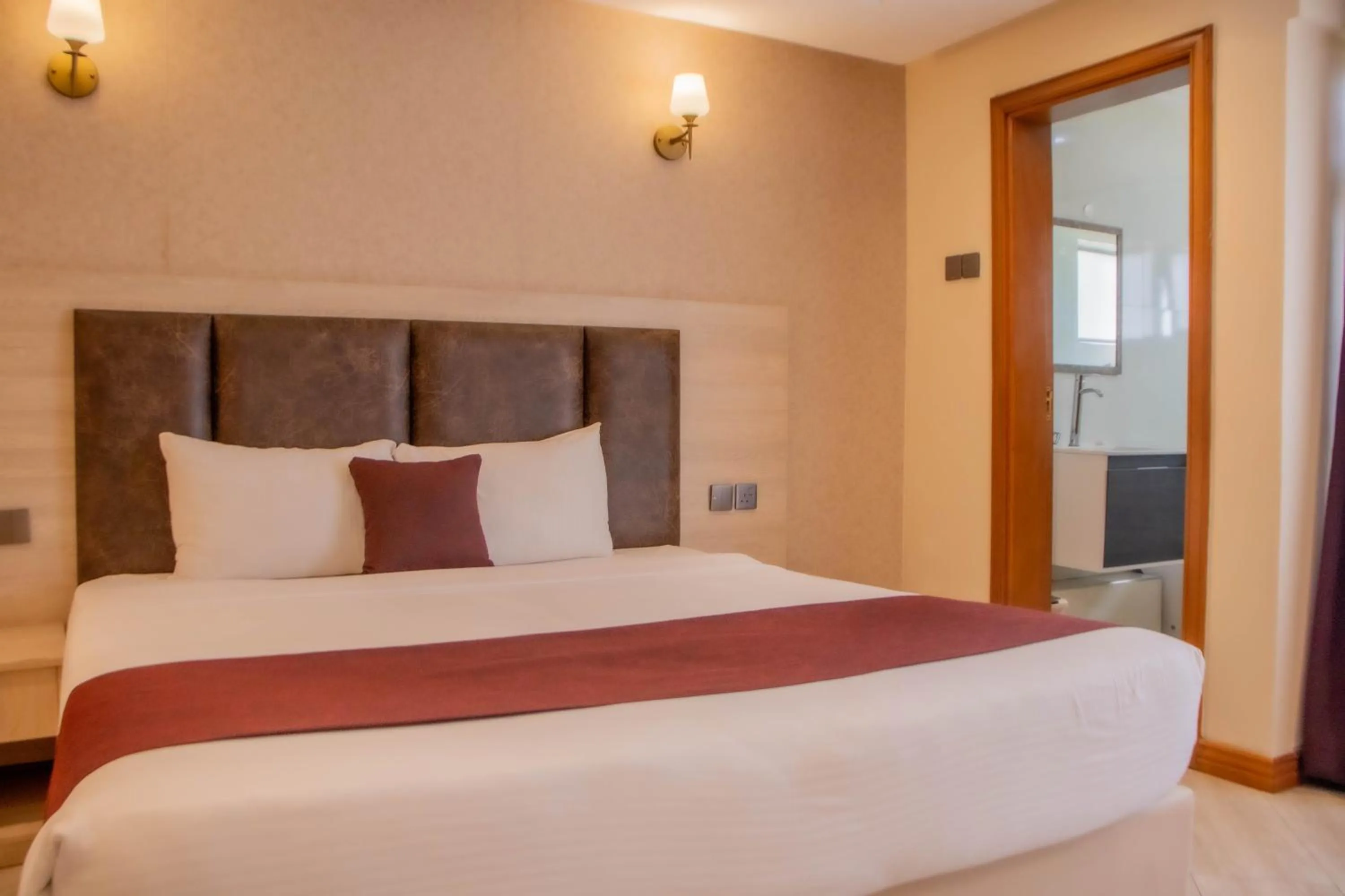 Bed in Mara Frontier Hotel