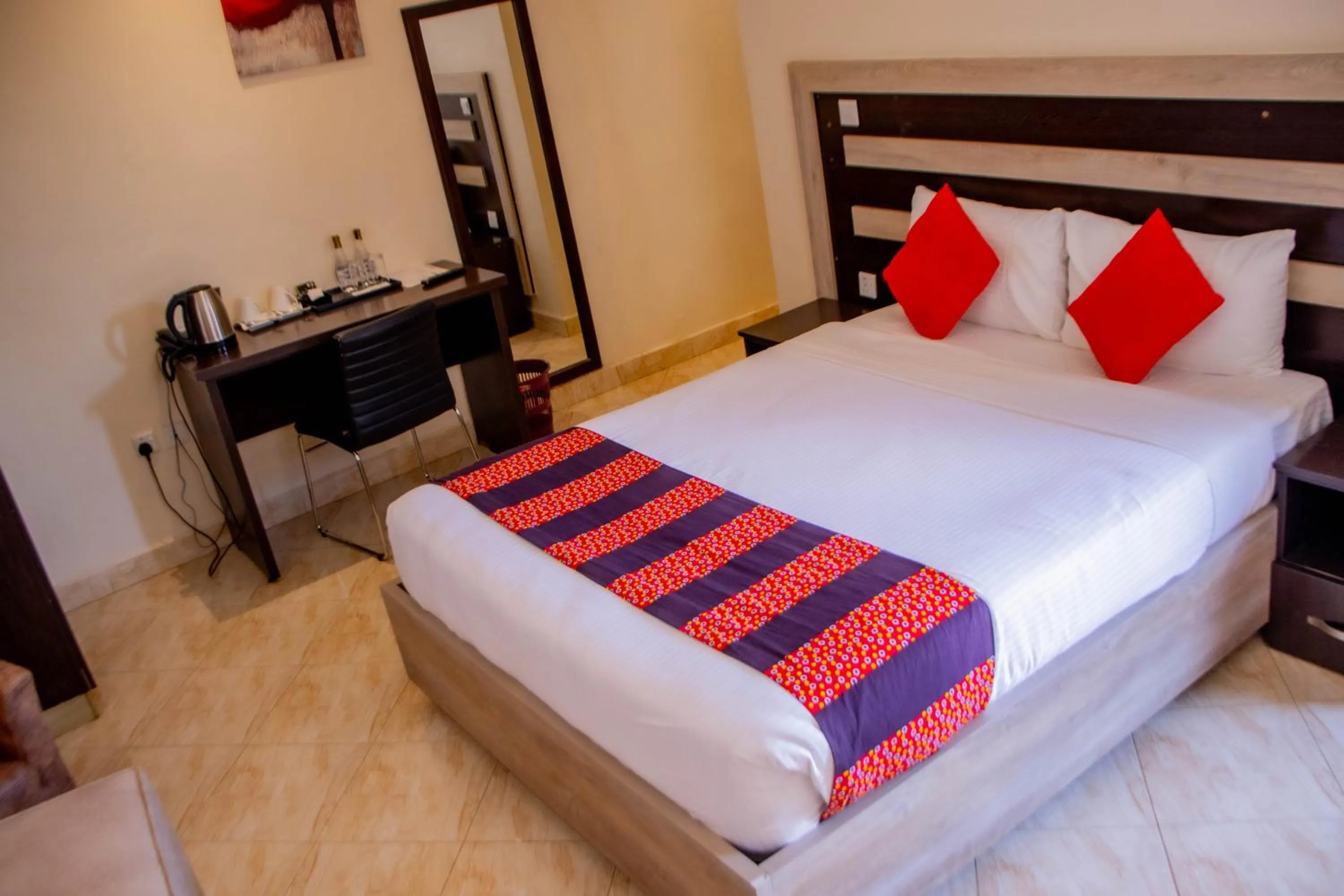 Bed in Mara Frontier Hotel