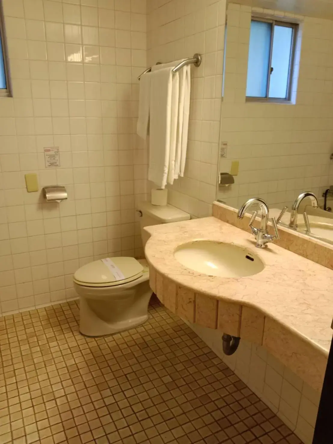 Bathroom in Tien Chin Hotel