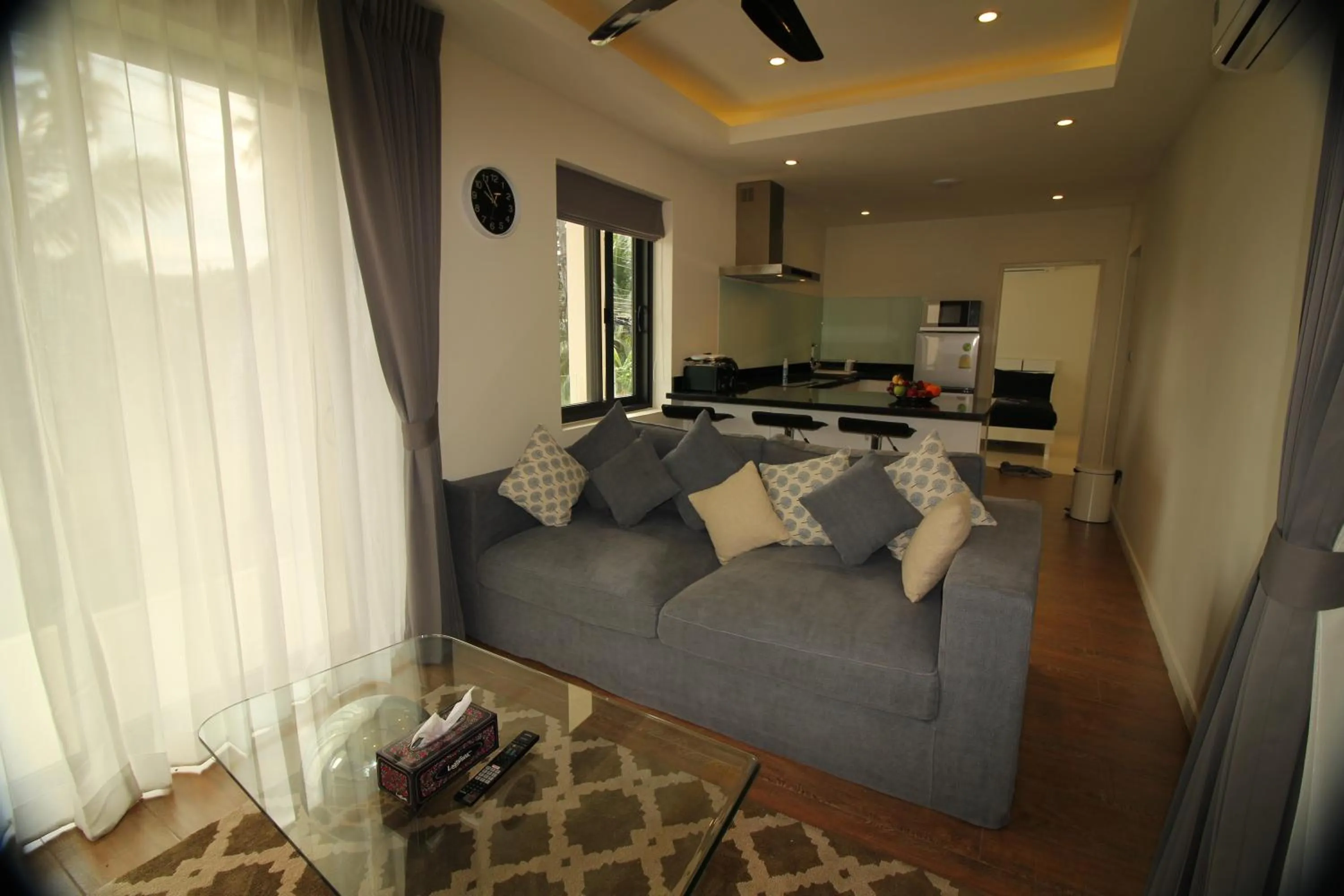 Living room in Baan Seaview Holiday Villas