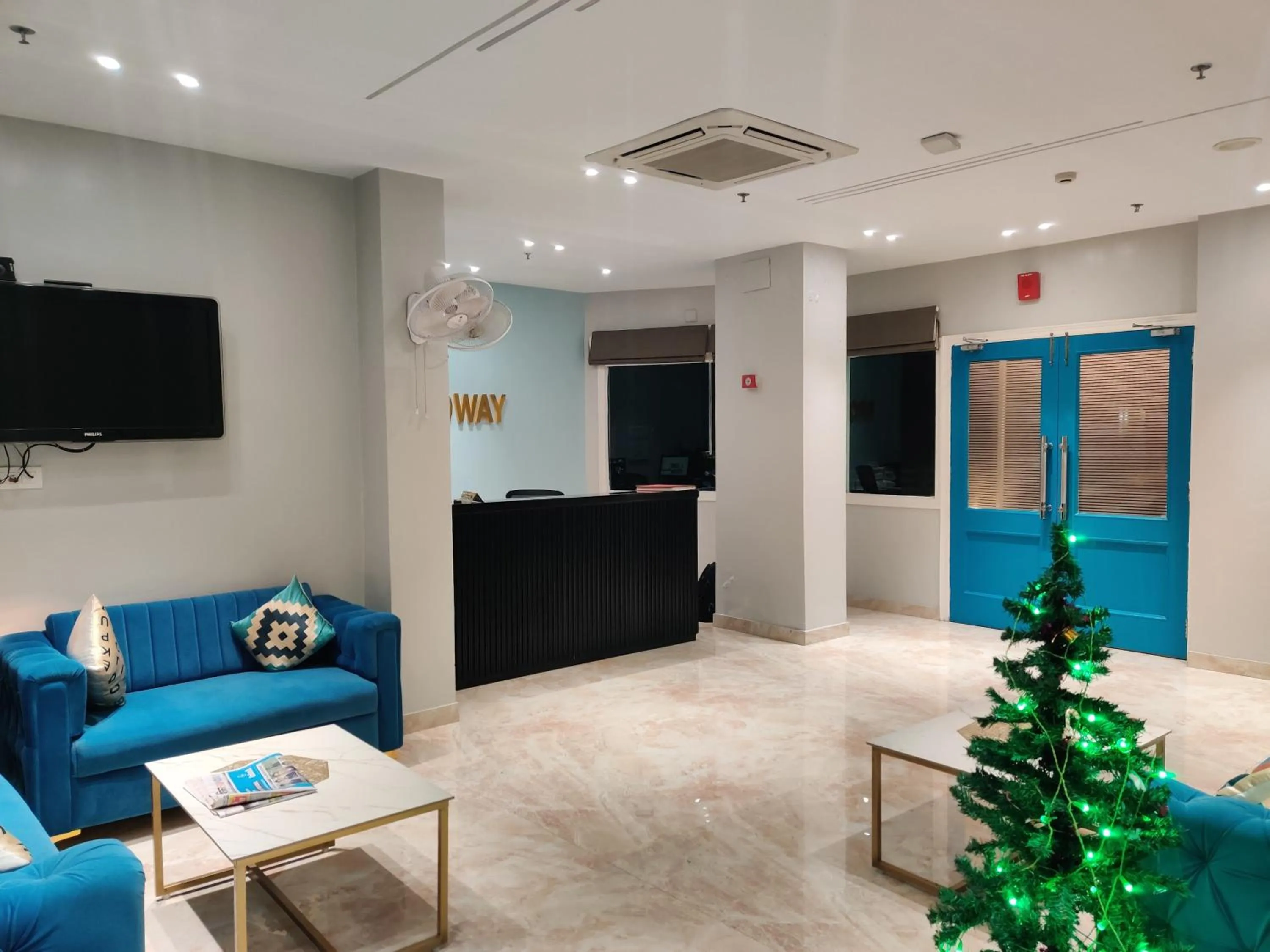 Lobby or reception in Hotel Broadway Udaipur