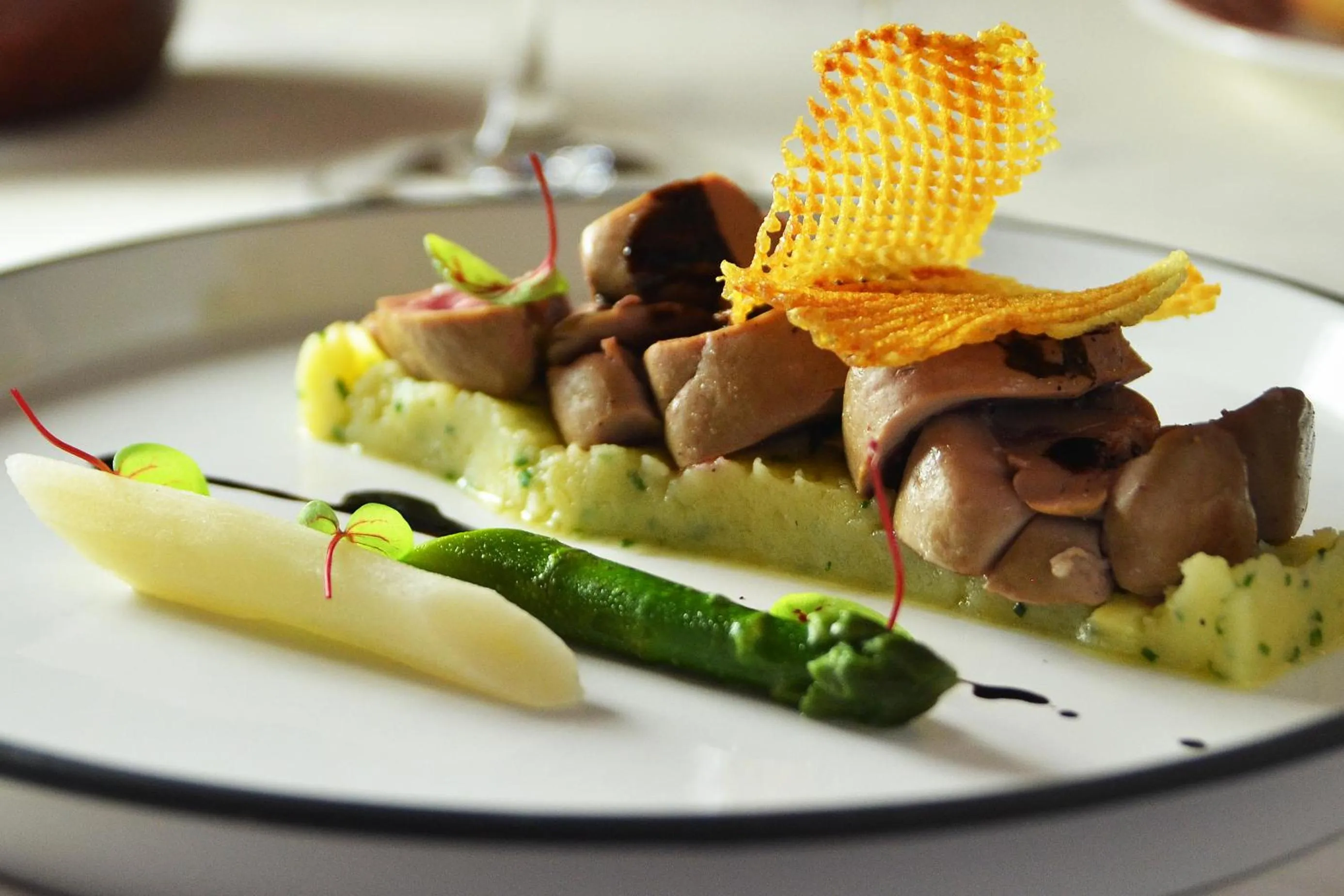 Food in Hôtel-Restaurant Les Bas-Rupts, Singuliers Hôtel