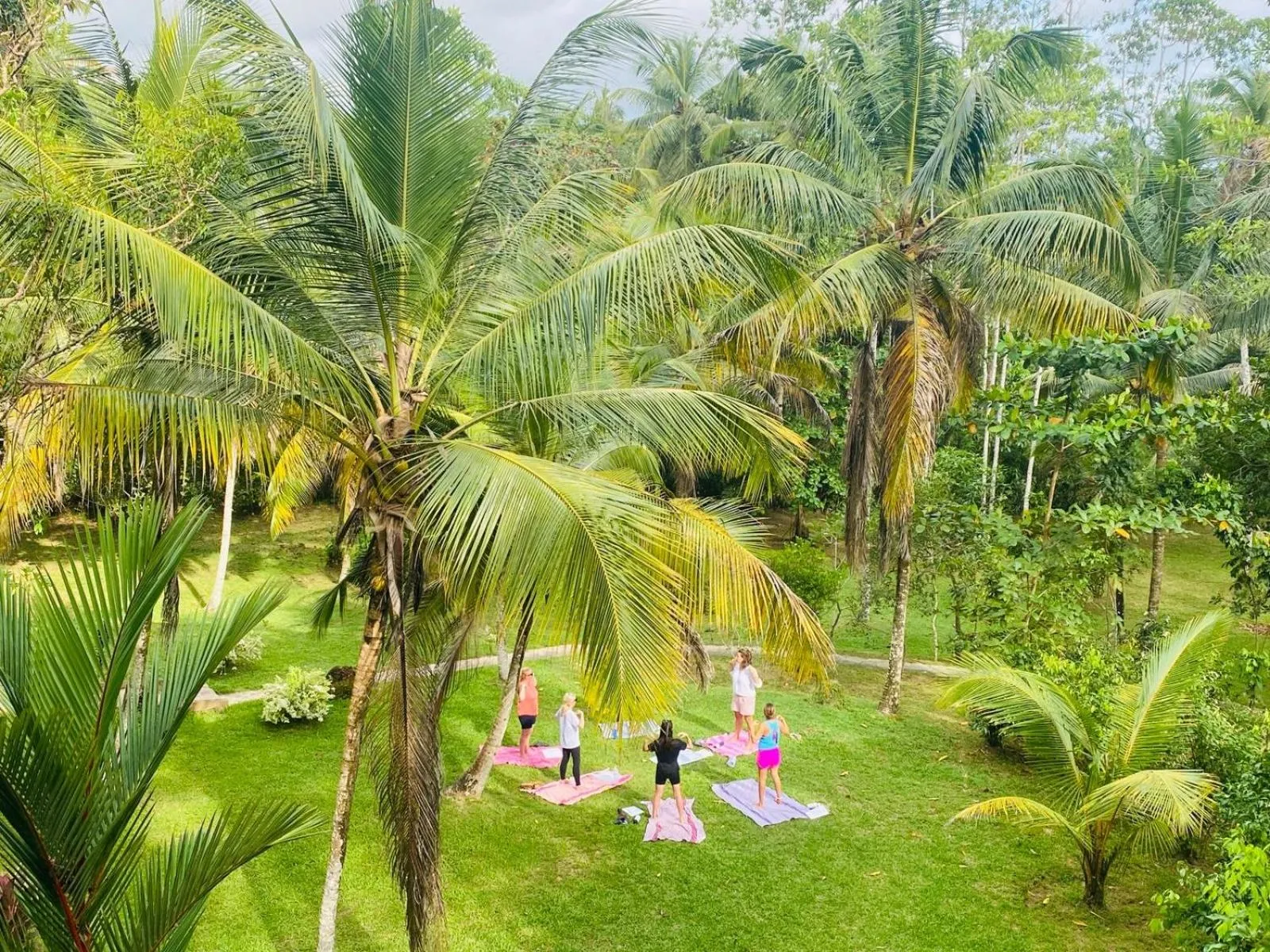 Garden in Good Vibes Villas