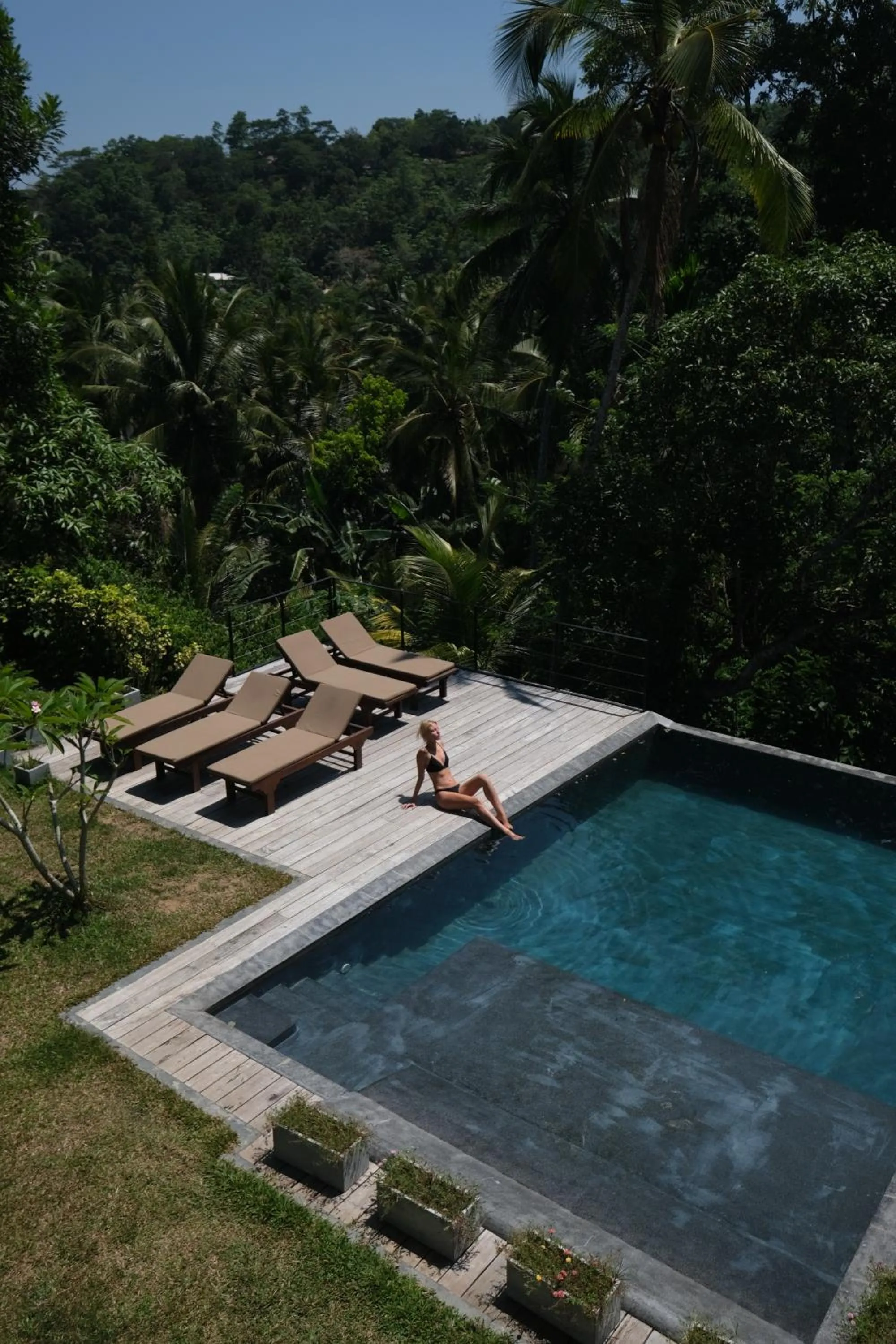 Swimming pool in Good Vibes Villas