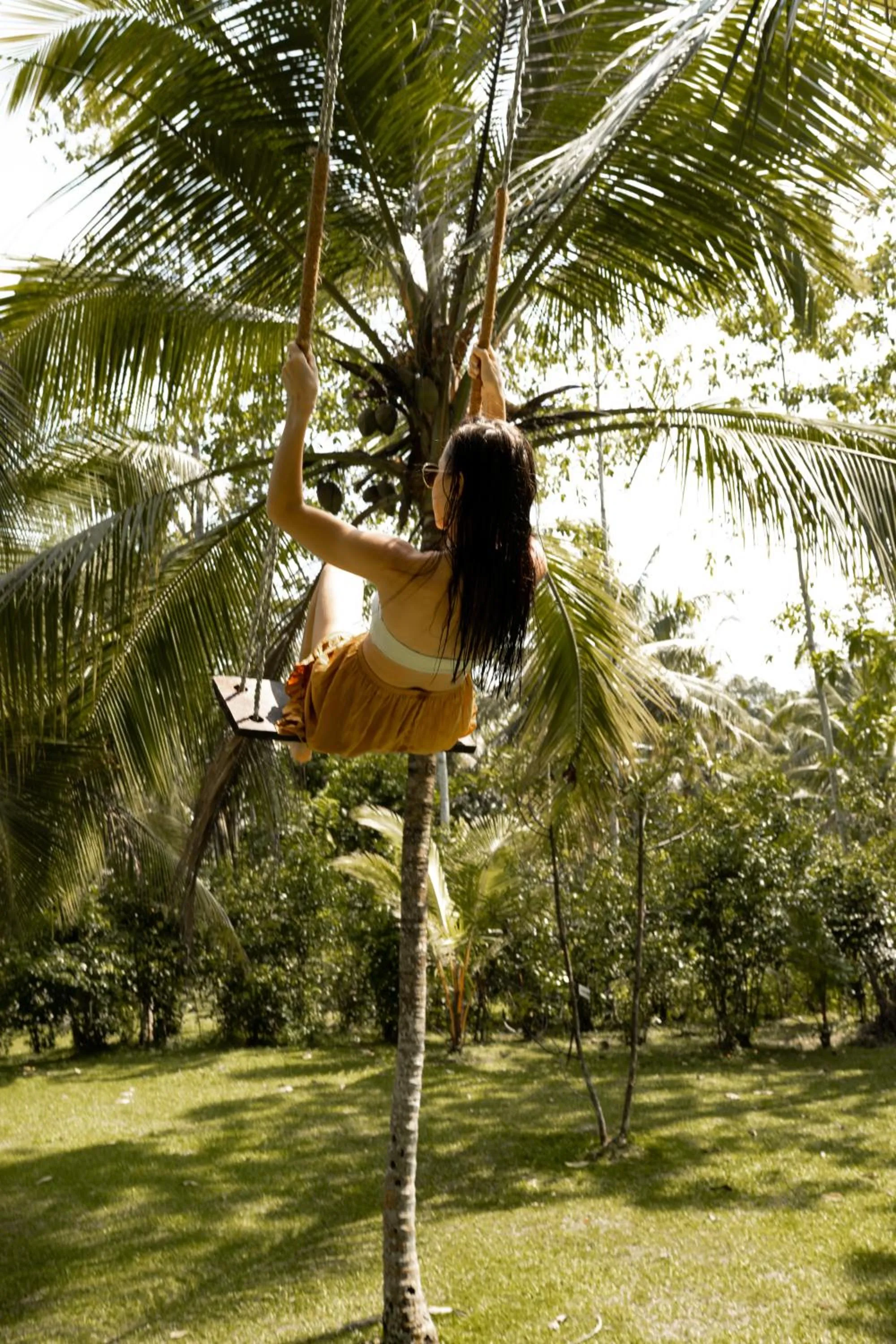 Garden in Good Vibes Villas