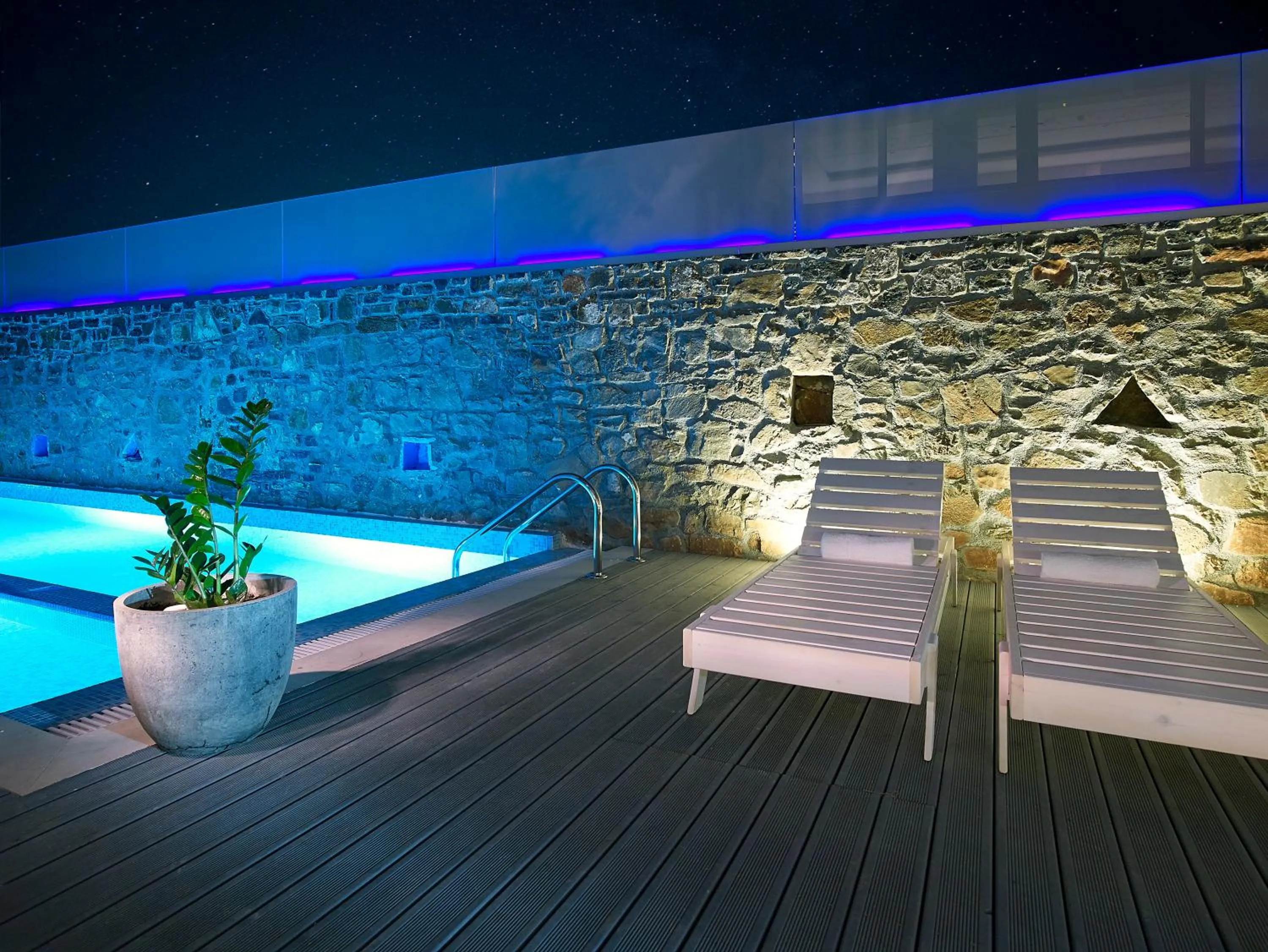 Night in Mistral Bay Hotel