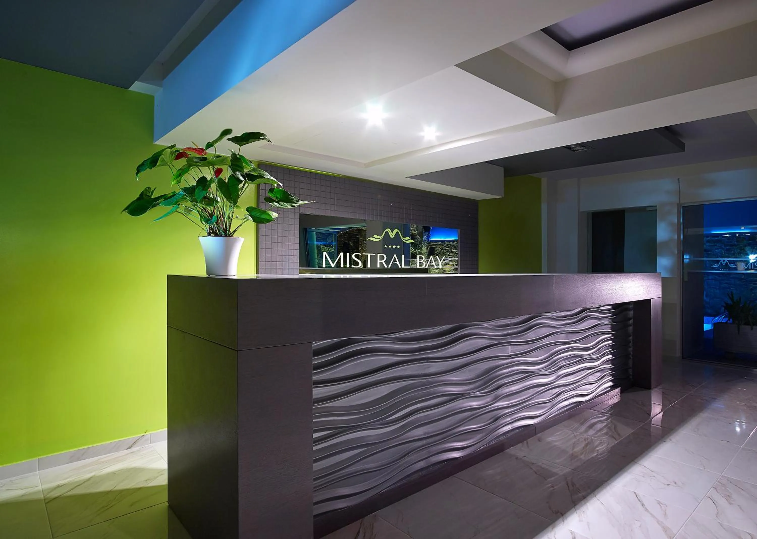 Lobby or reception in Mistral Bay Hotel